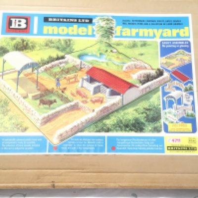A Boxed Britains Model Farmyard. #4711.