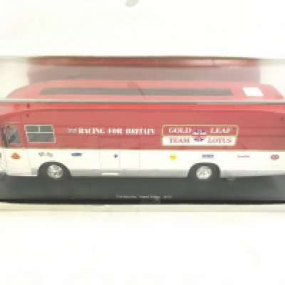 A Boxed Spark Model of Transporter Team Lotus 1970.