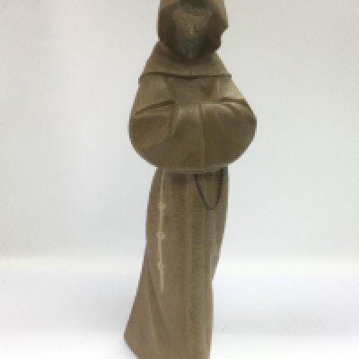 A Lladro figure of a monk, approx height 34cm. Shipping category D.