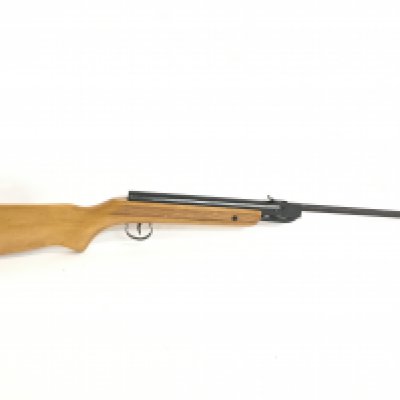 A vintage Hungarian air rifle, 98cm long. This lot cannot be posted