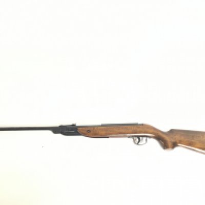 A Webley Scott Jaguar air rifle, Made in England. 93cm long. Cannot be posted