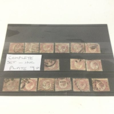 A set of 15 Victorian Half penny bantams. SG48.