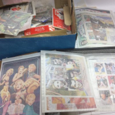 A collection of unused stamps including many examples from St Vincent & the Grenadines, some high value stamps are included. Shipping category C.