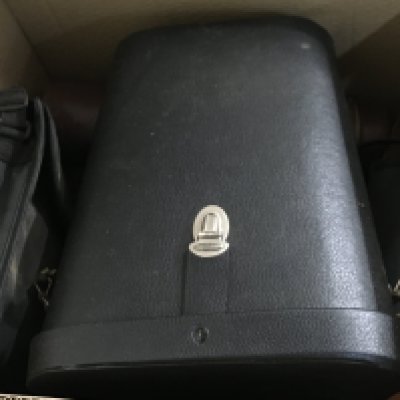 A collection of vintage binoculars including Pathescope De Luxe 30x70 cased binoculars, bone binoculars, T.J Williams monocular, Philo 30x50mm etc. NO RESERVE