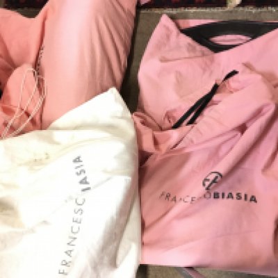 A collection of Francesco Biasia handbags, postage category C