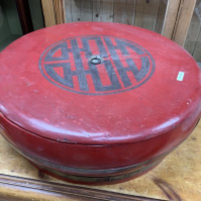A large Chinese Elm rice box, 55cm. NO RESERVE