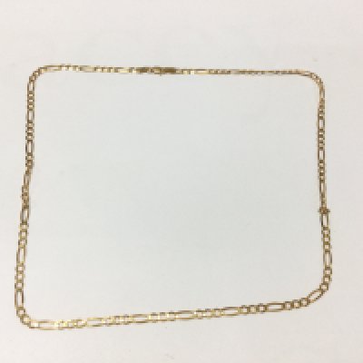 A 9ct gold link chain. 5.27g and 50cm length approx