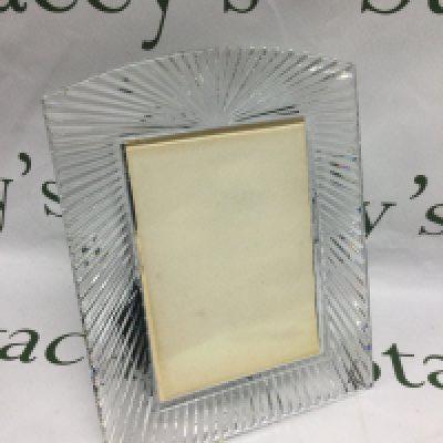 A Waterford photo frame, approx 21.5cm x 28cm. Shipping category D.