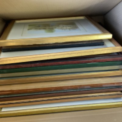 80A collection of framed modern watercolours mostly landscape views, various artists. 12. (D)