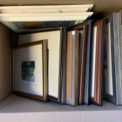 A collection of small watercolour paintings. Various artists, landscapes, town views etc. (17).