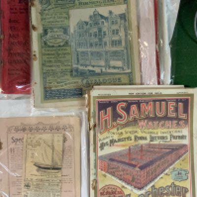 A collection of antique trade magazines mostly for watch and clock sales. (B)
