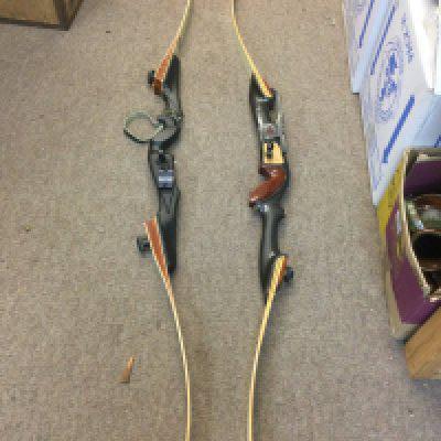 Two archery bows and accessories. Shipping category D.