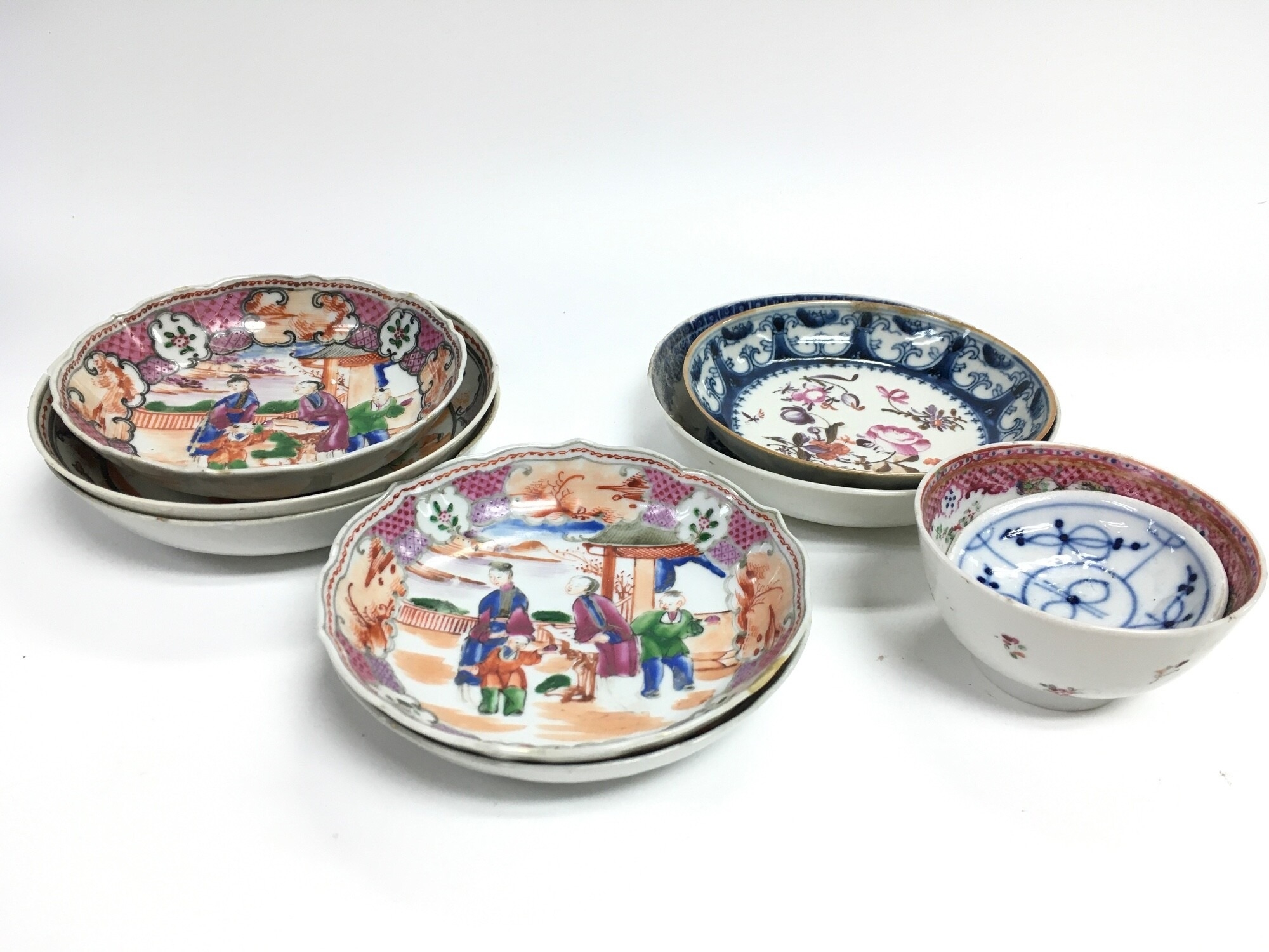 Chinese cups and saucers