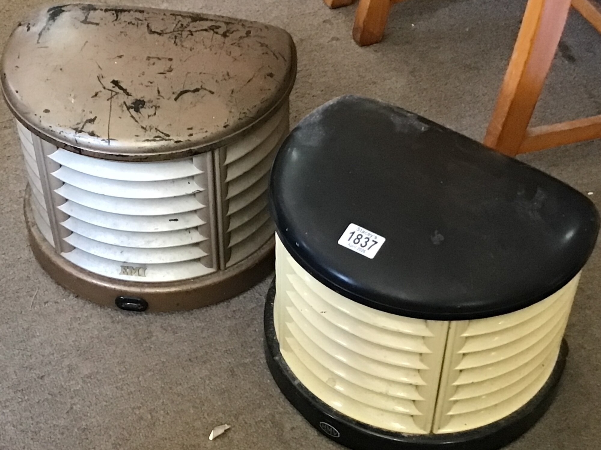 Two Vintage heaters for display only. TO BE SOLD WITHOUT RESERVE