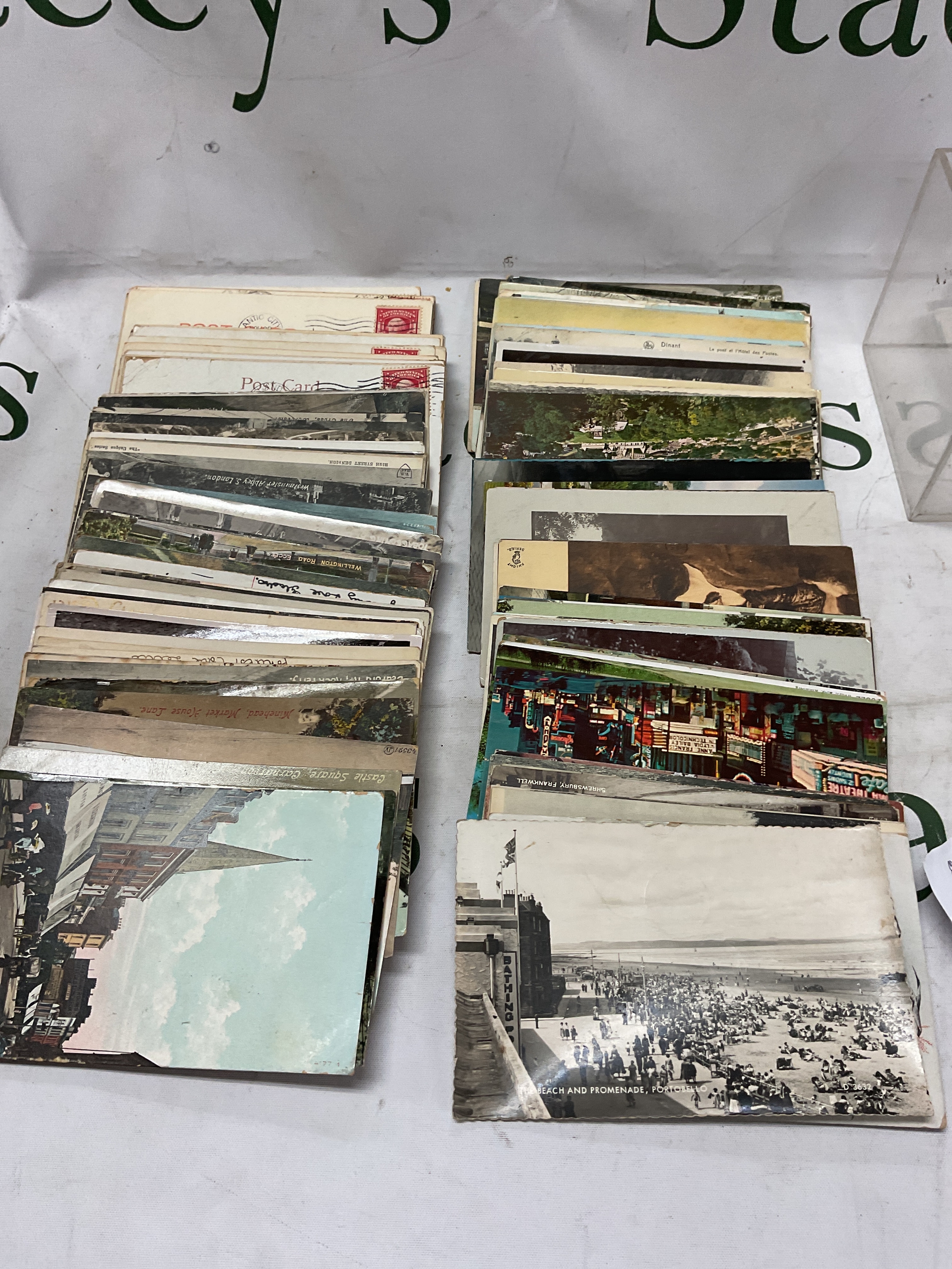 Qty of postcards to inc Victorian, American and topographical examples.