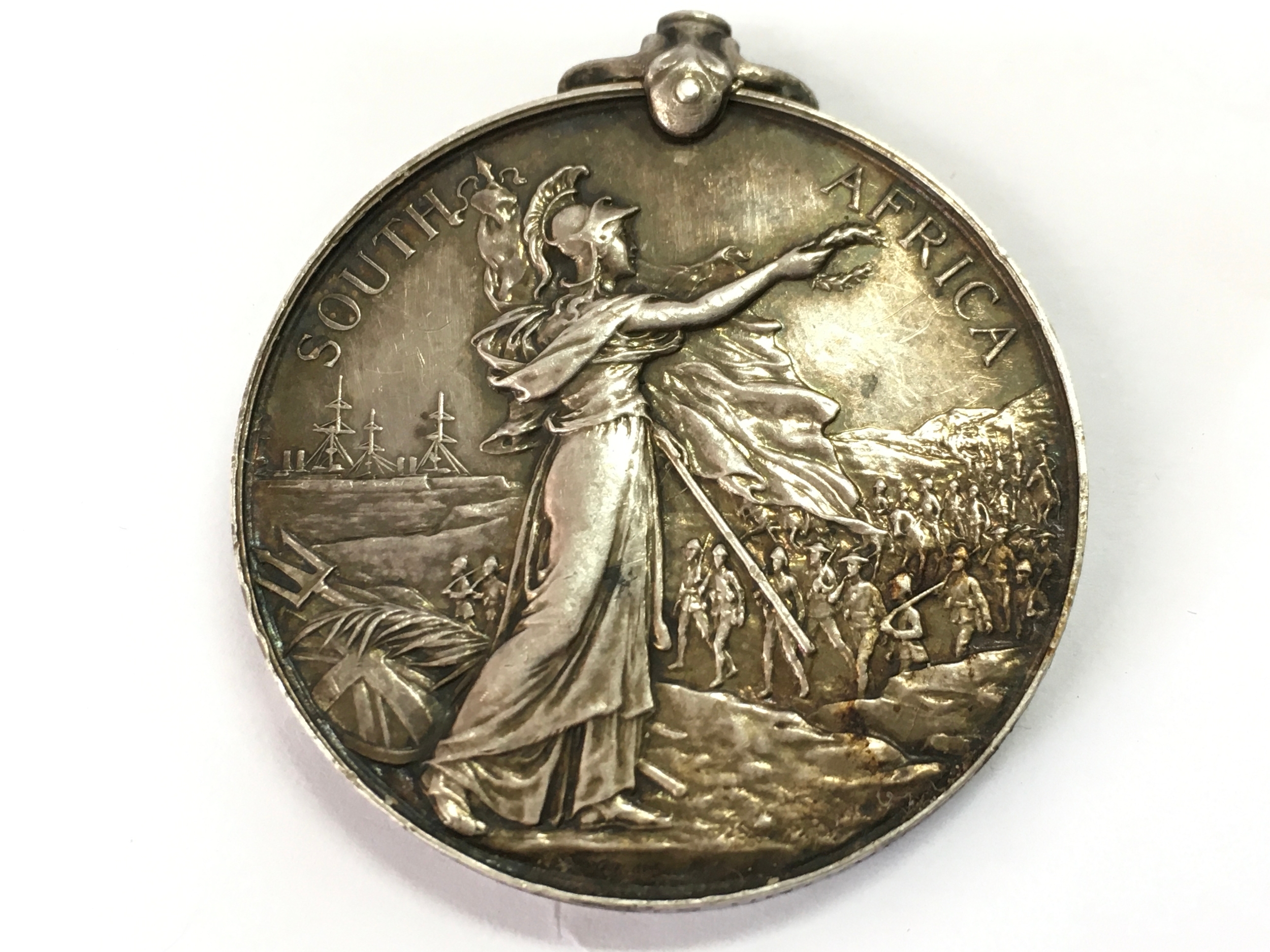 A Victorian South Africa medal , presented to a Nursing Sister J. Mason