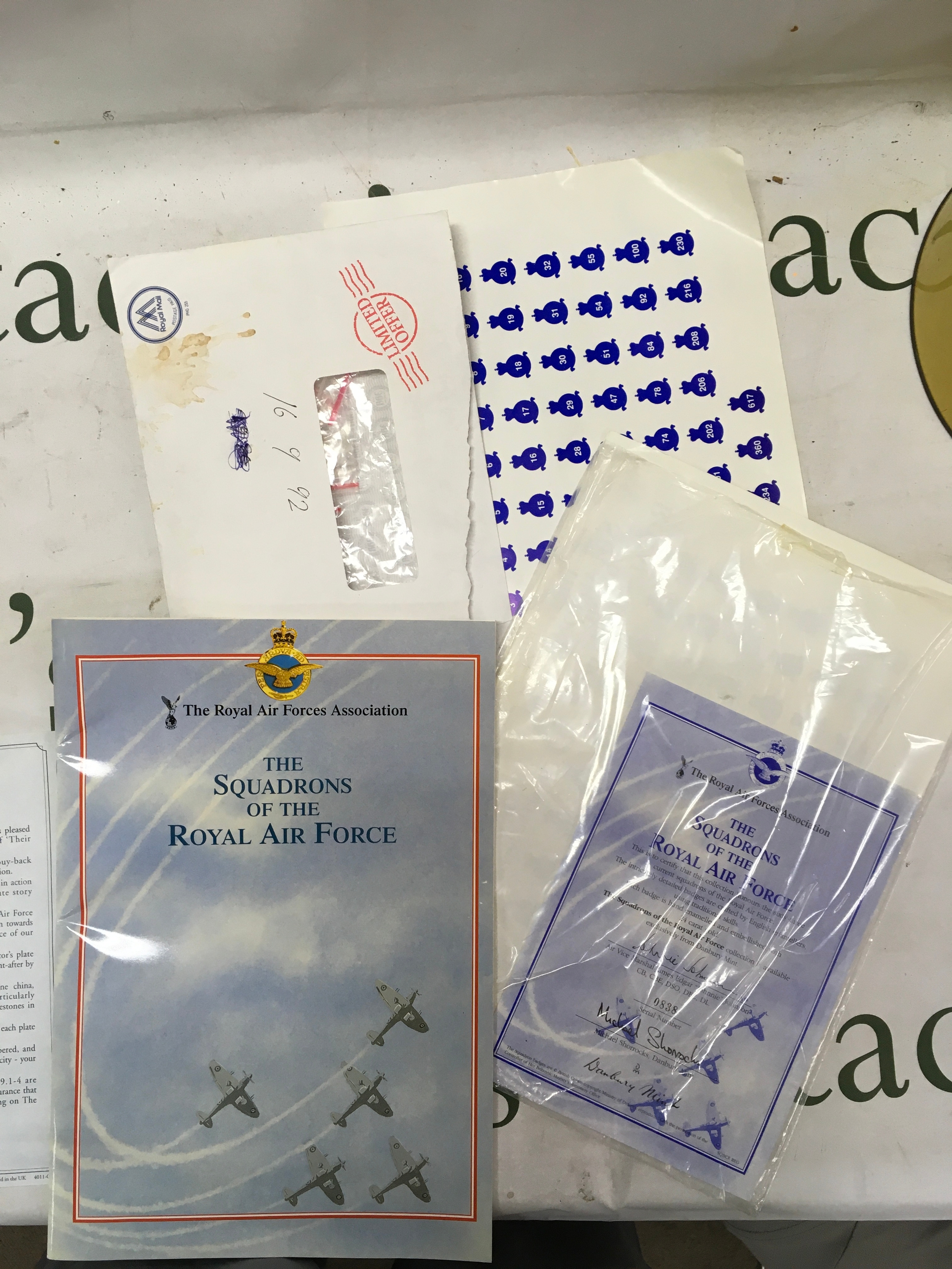 Royal air force association commemorative archive 
