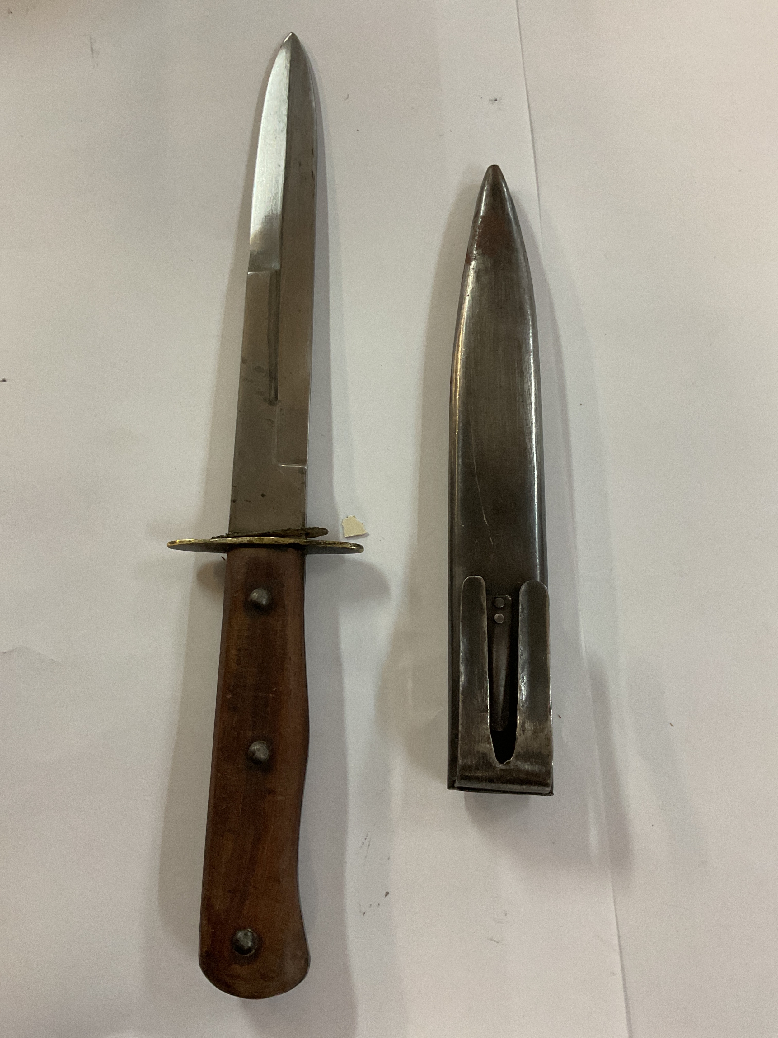 WWII German boot knife.