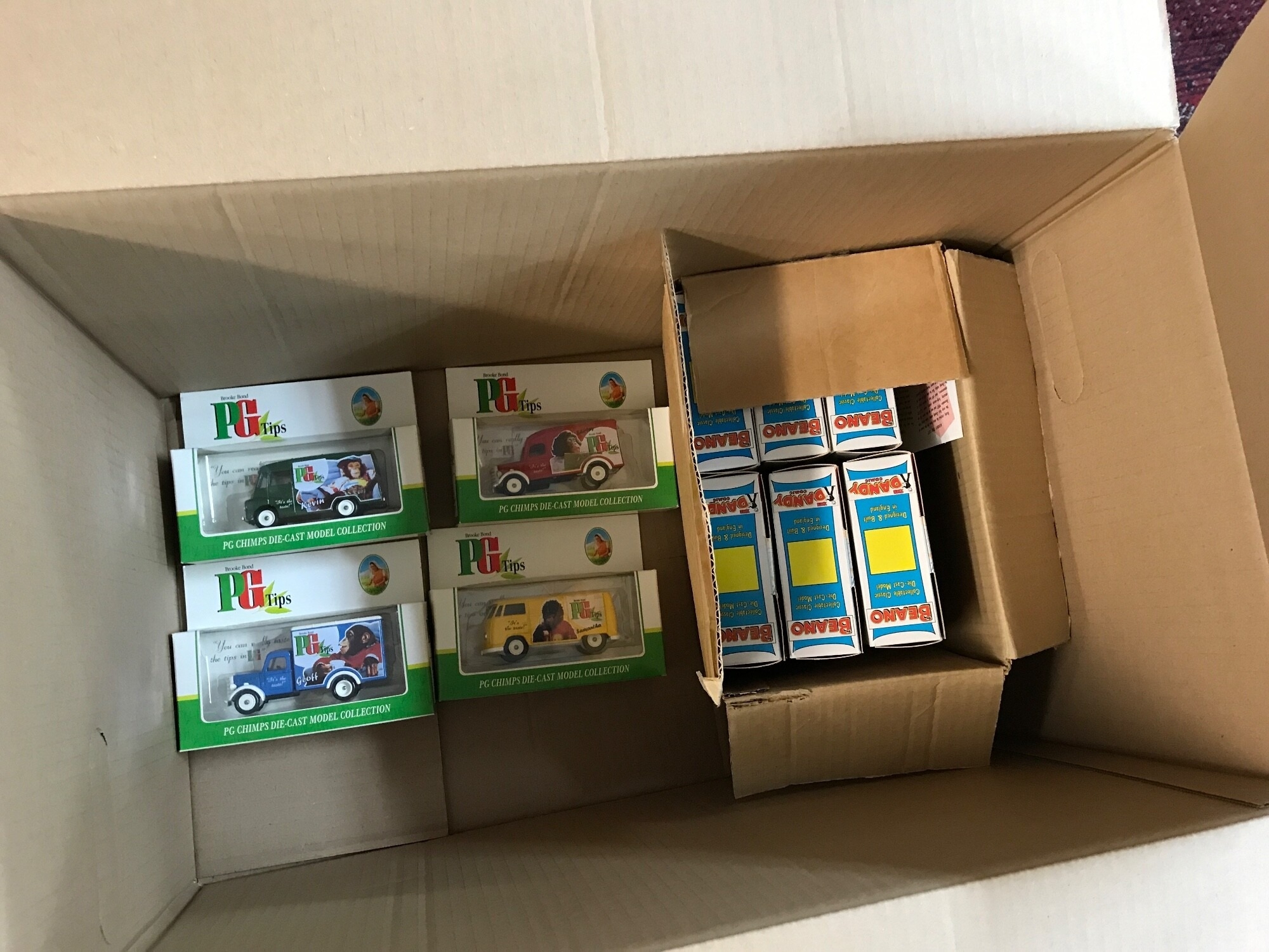 Box of mixed model cars including Lledo etc NO RESERVE