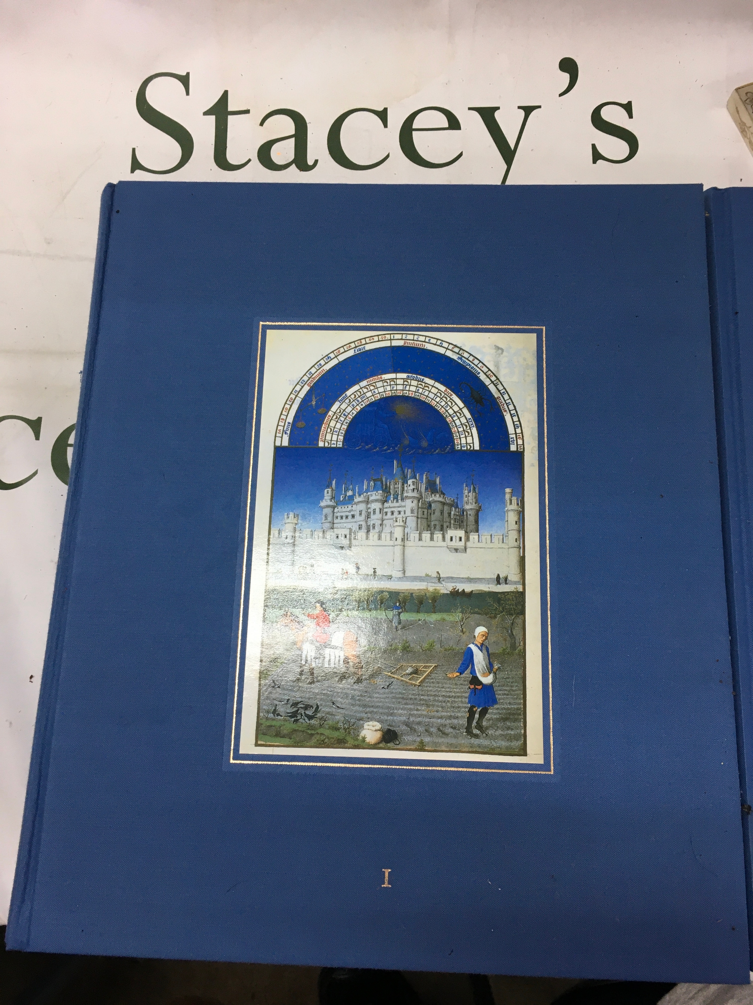Two volumes of The Art and Spirit of Paris by Micheal Laclotte, published by Abbeville Press in 2003