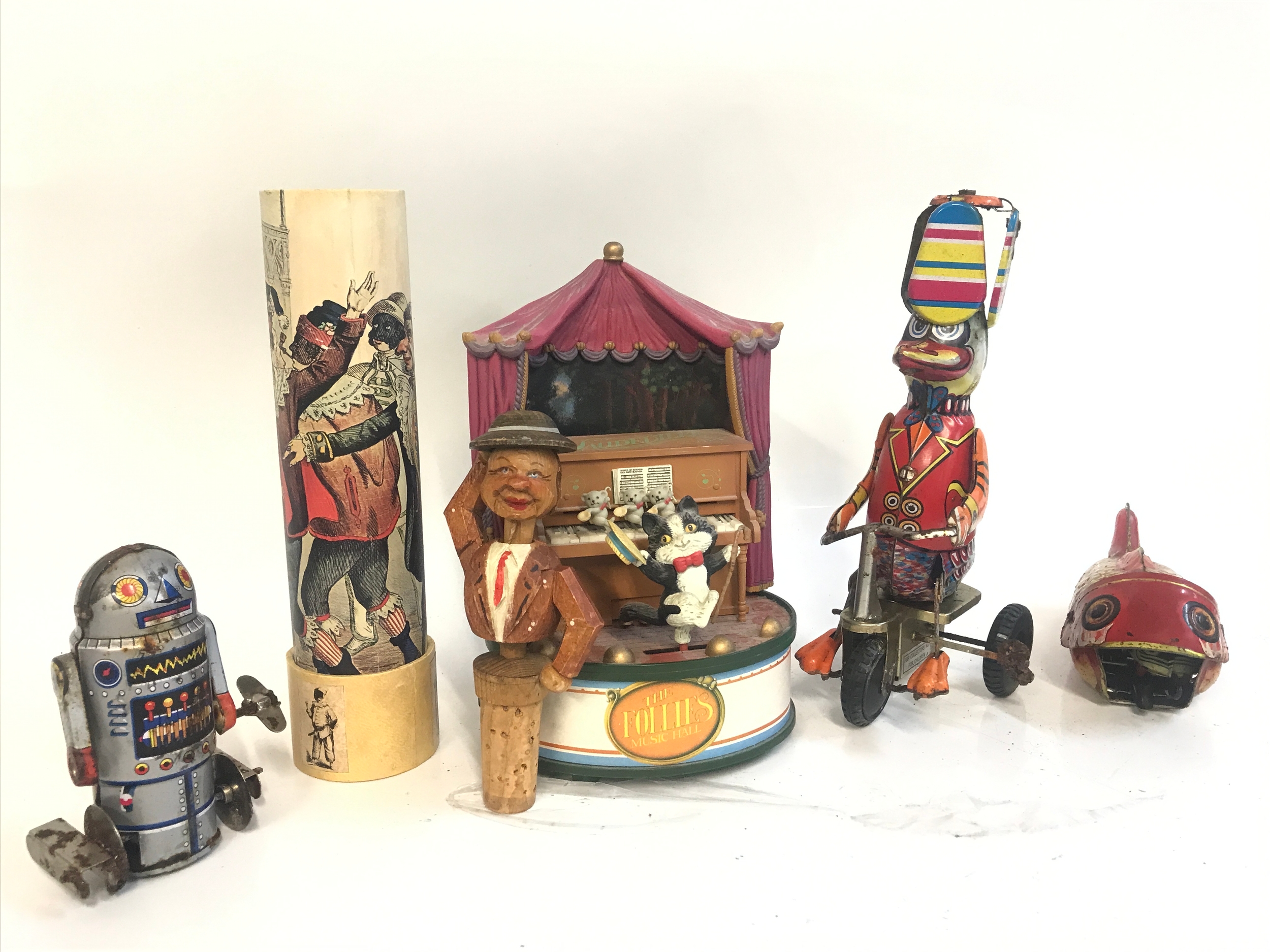 Tin plated toys