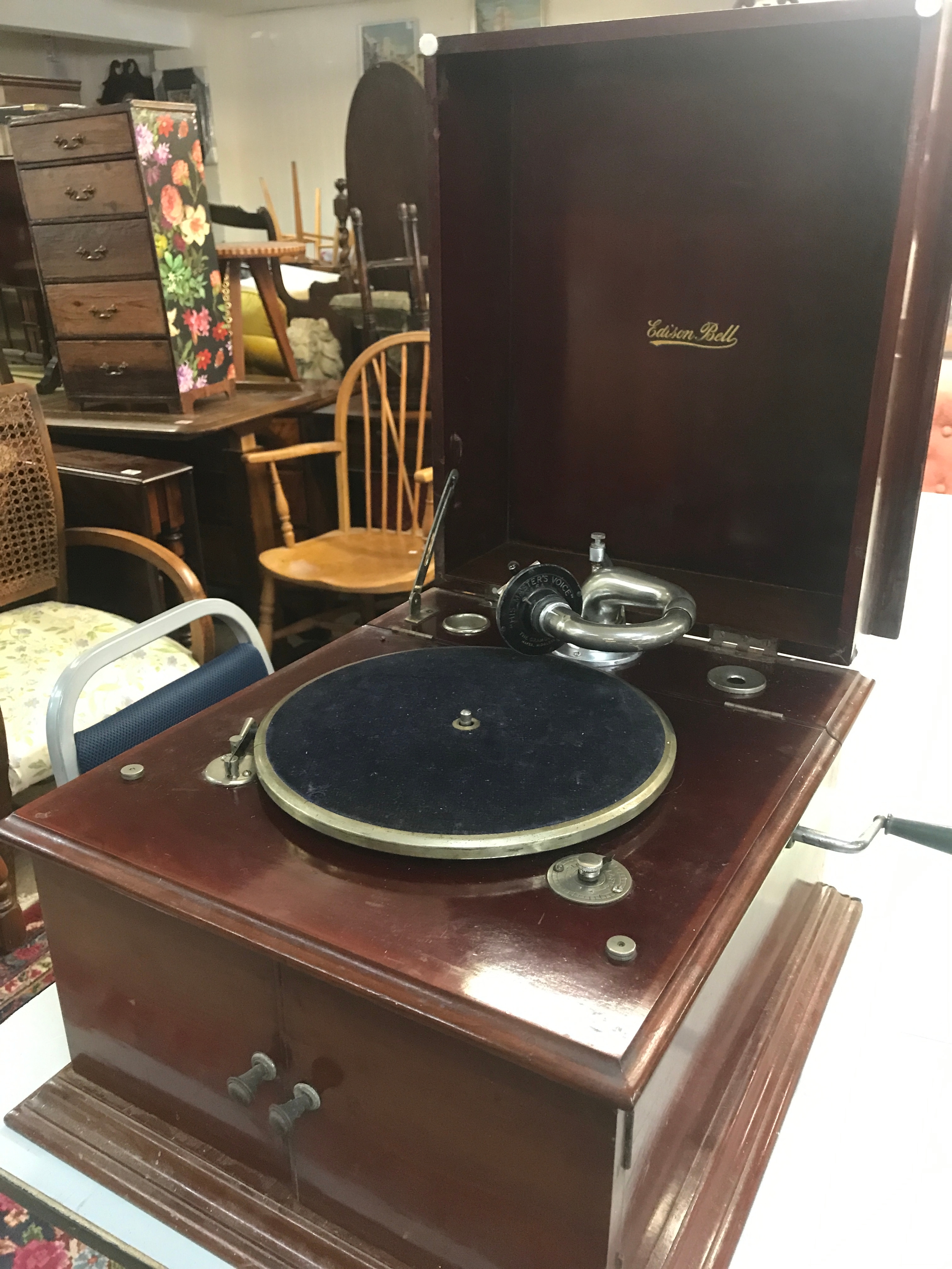 A Edison Bell Gramophone, no reserve