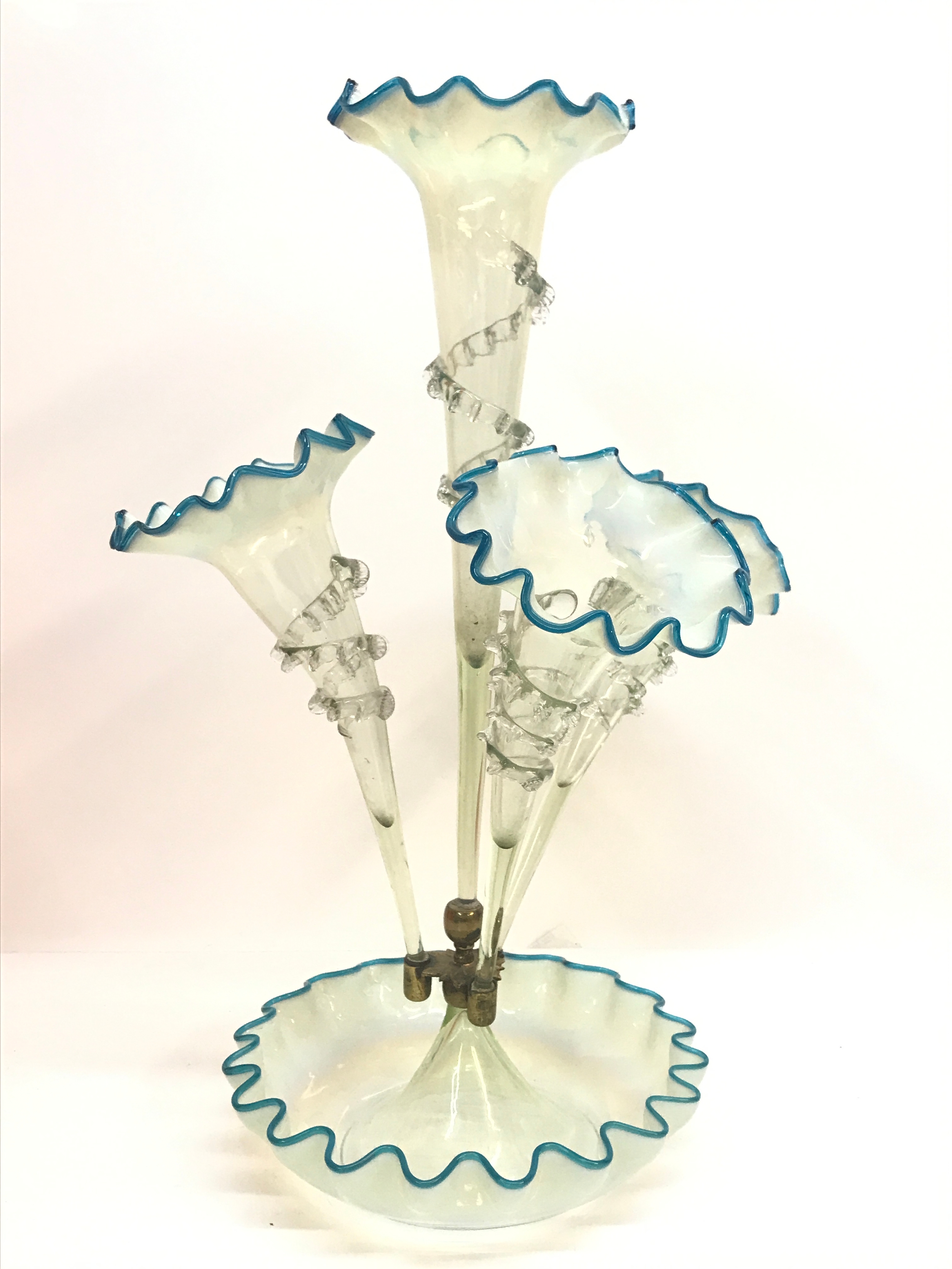 A Victorian Epergne , 48cm tall