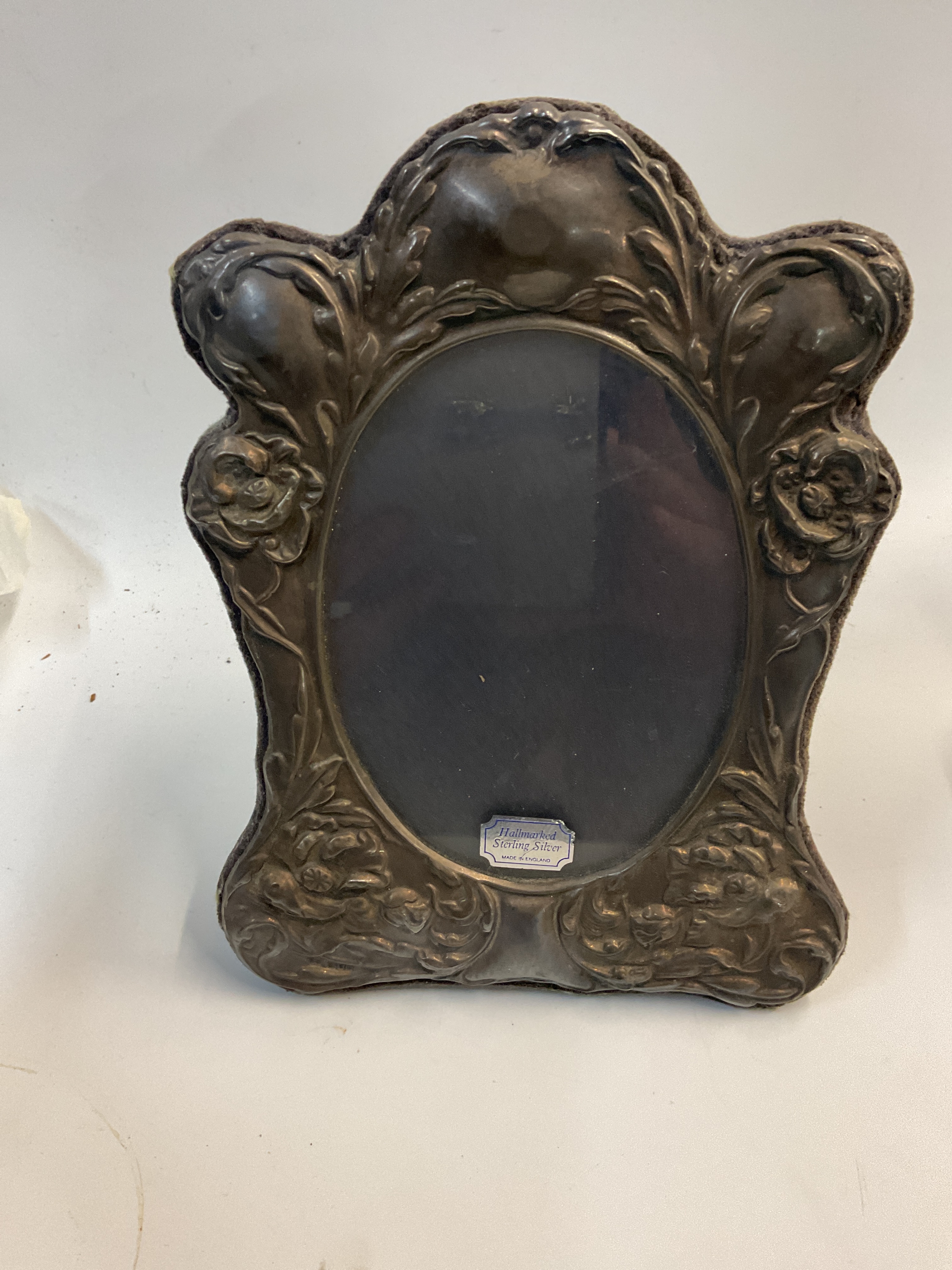 HM silver photo frame NO RESERVE
