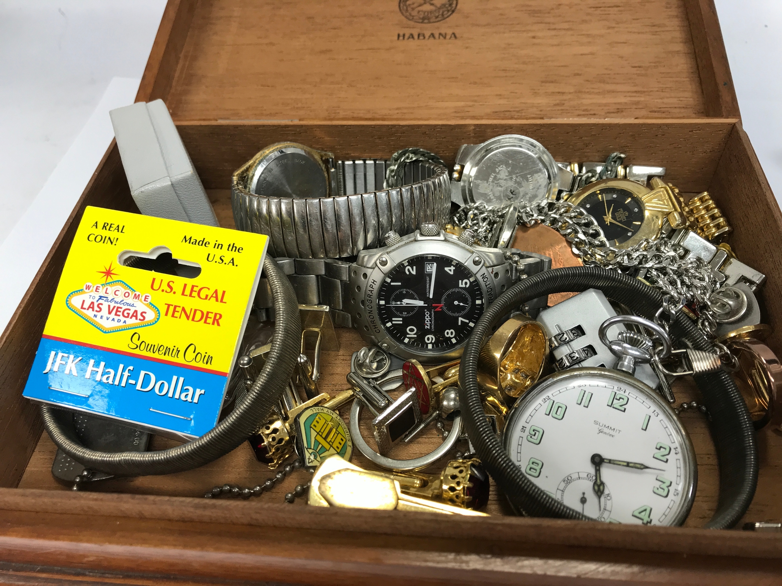 costume jewellery and dress watches 