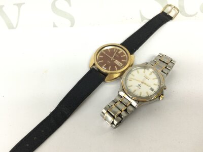 Two Seiko mens wristwatches NO RESERVE