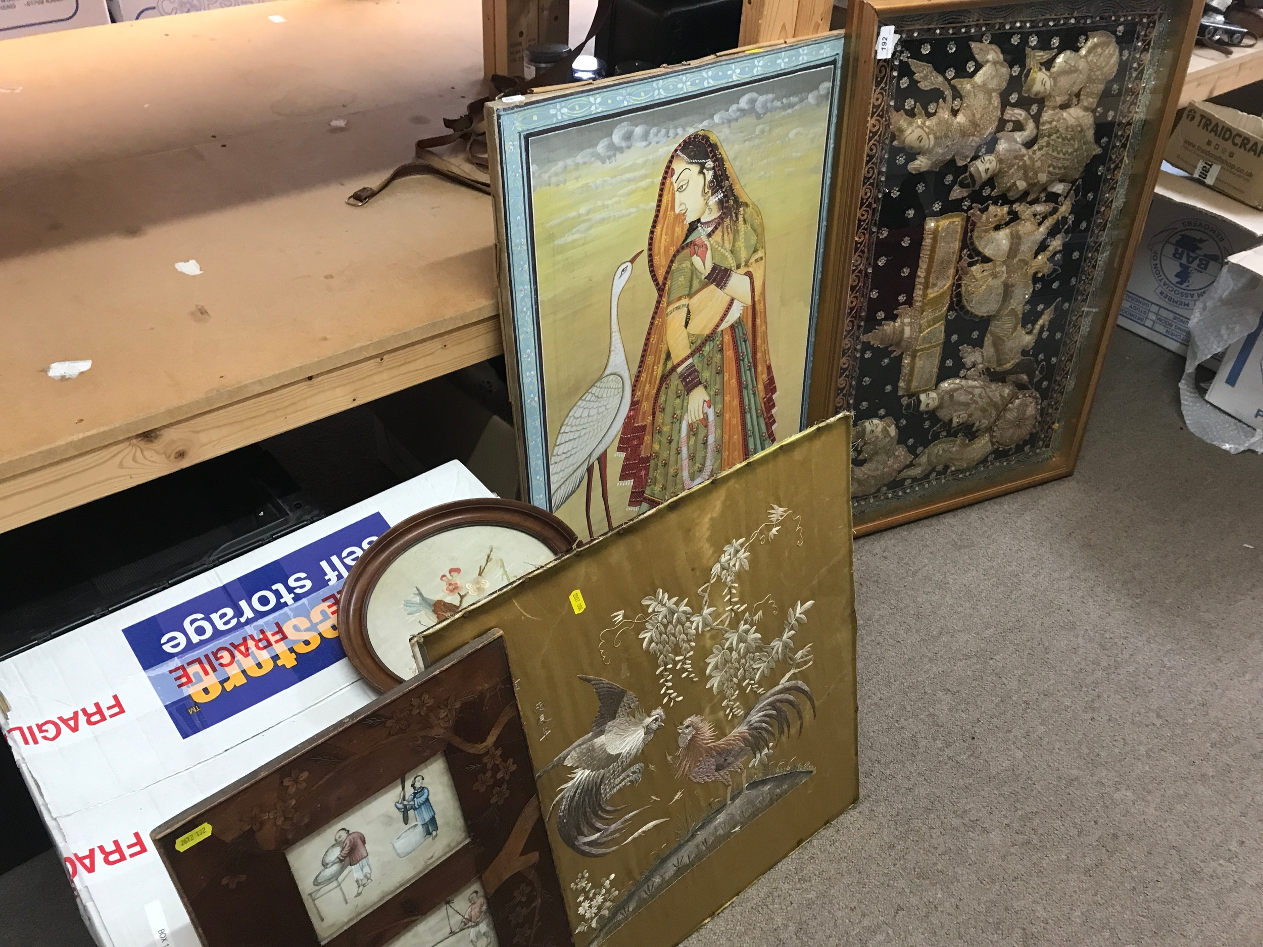 A collection Chinese art pieces and other 