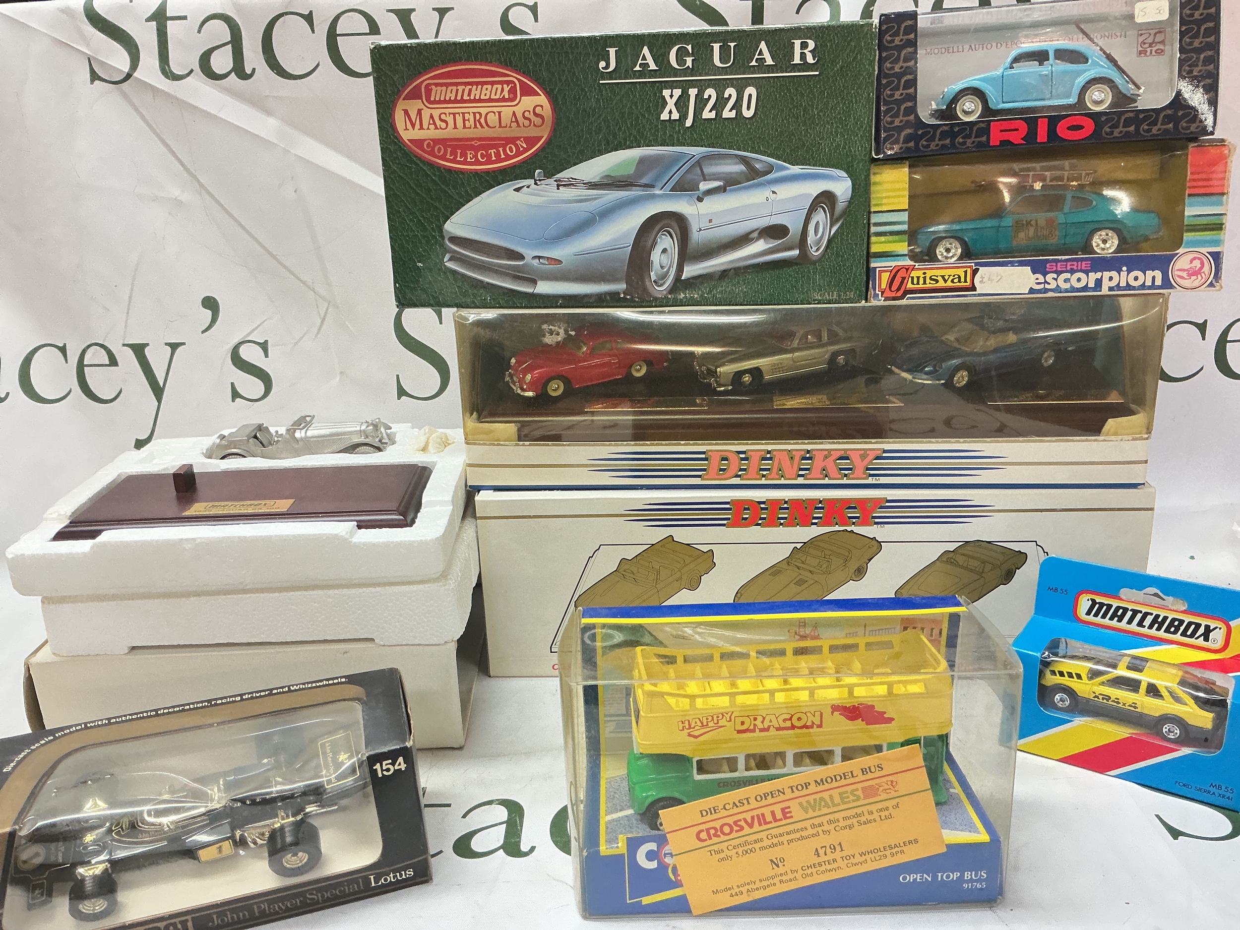 A Collection Of Boxed Diecast Including Matchbox, Dinky, Lledo, Etc. No Reserve.