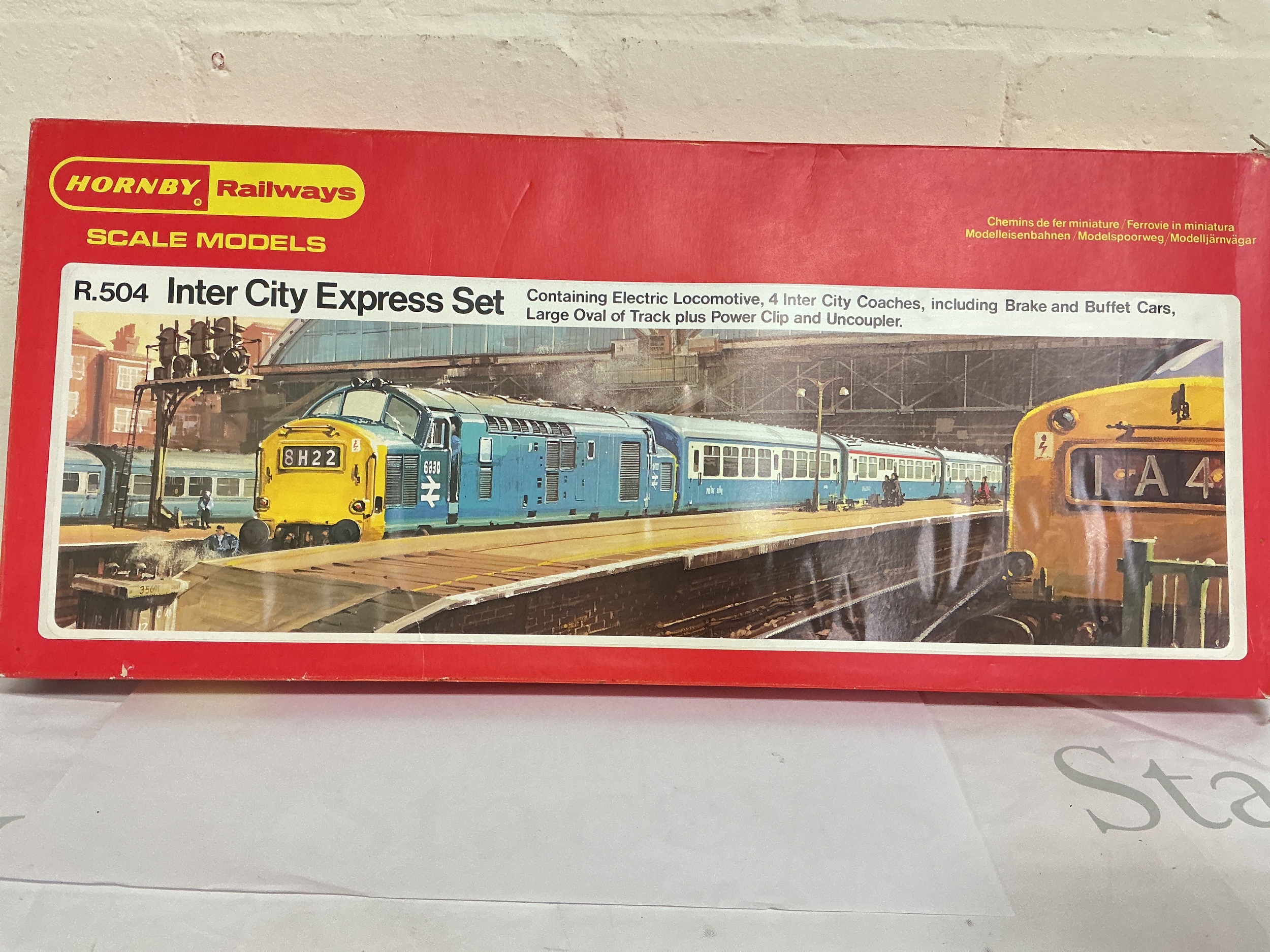 A Boxed Hornby Inter City Express Set #R.504.