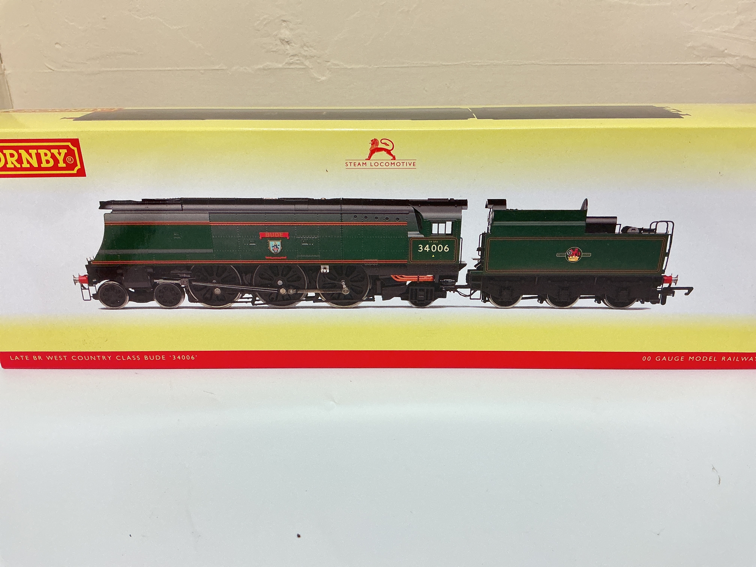 A Boxed Hornby 00 Gauge BR West Country Bude #R3310. DCC Ready, No Reserve.