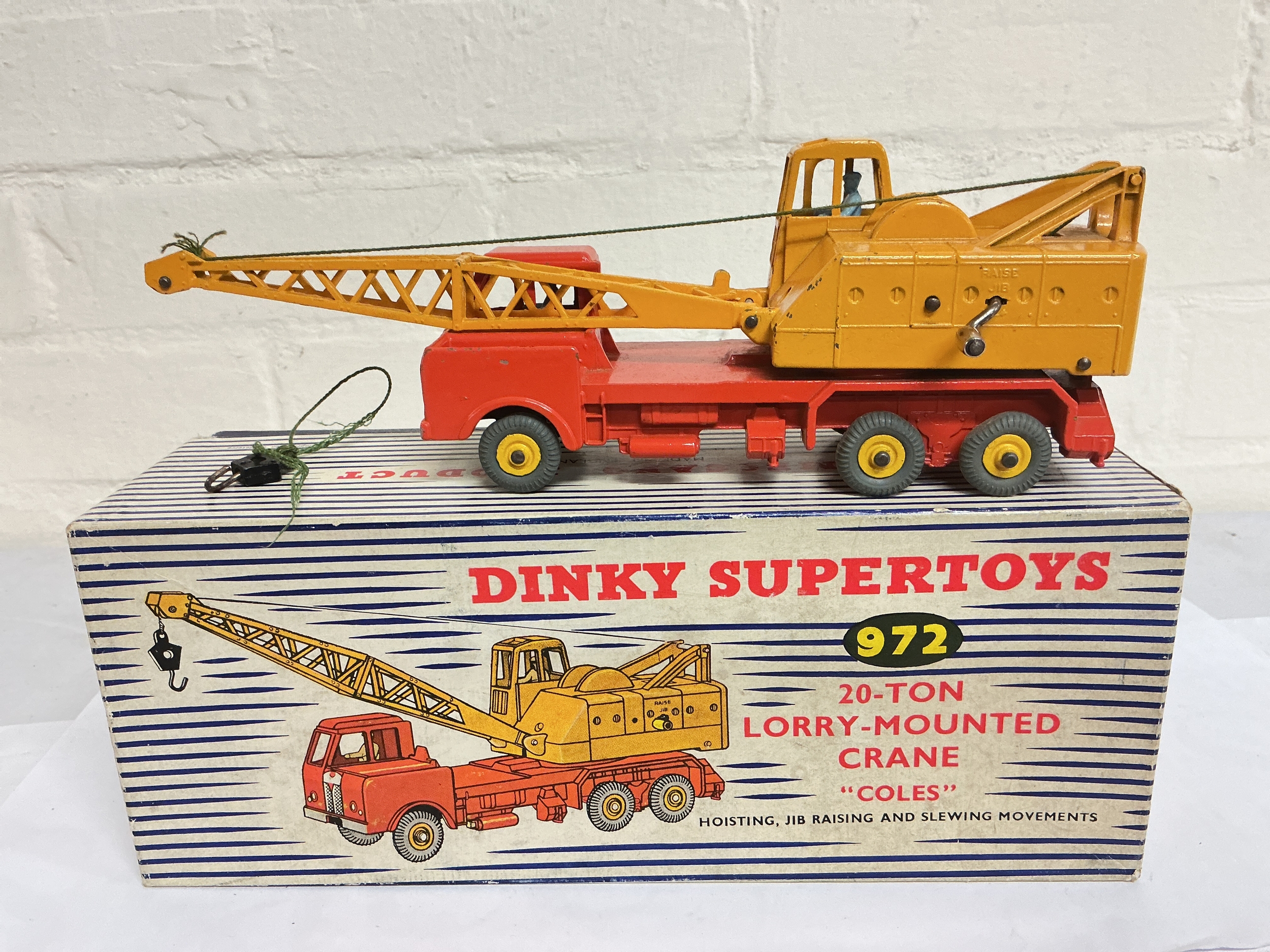 A Boxed Dinky 20-Ton Lorry-Mounted Crane #972. No Reserve.