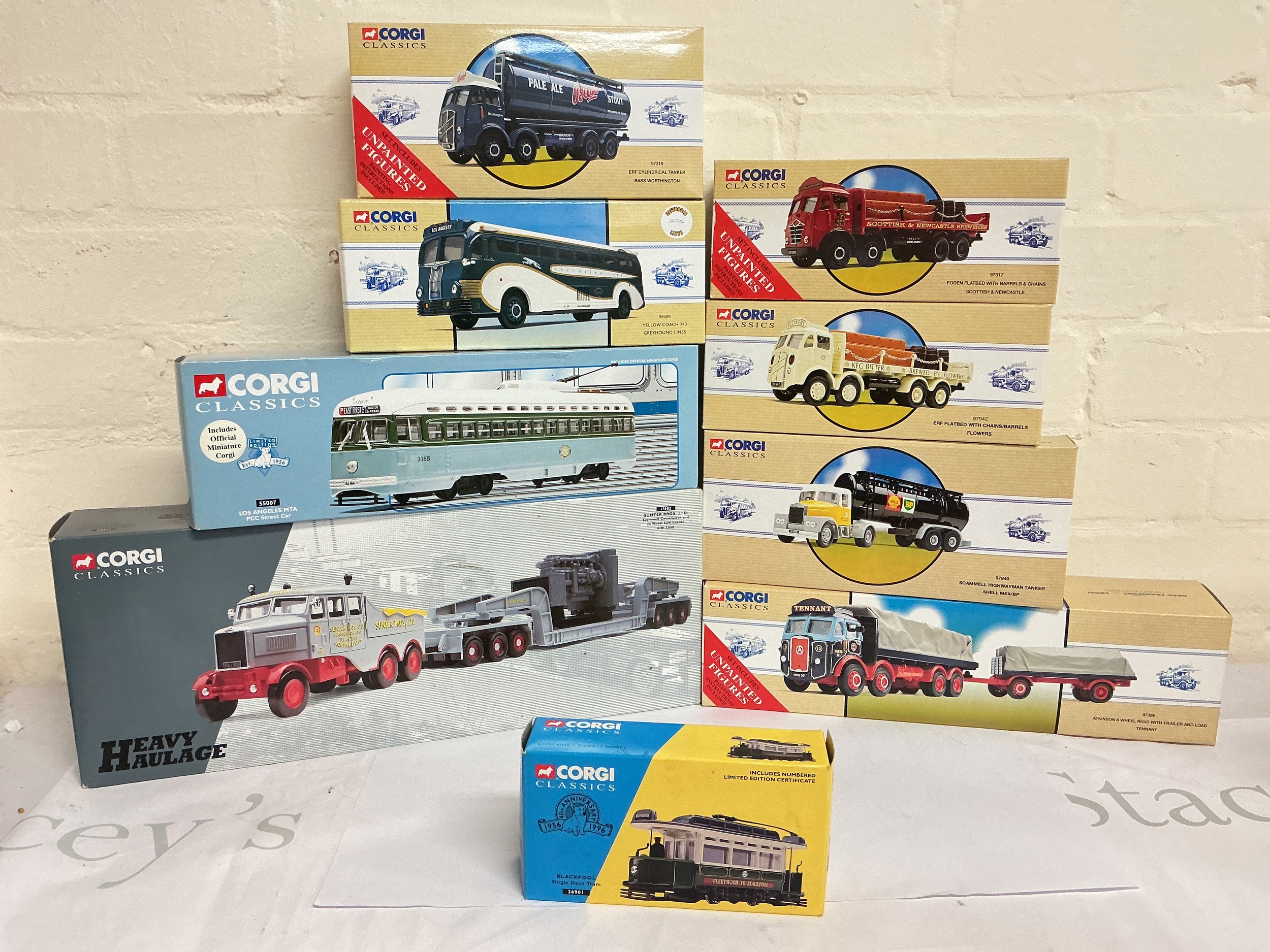 A Box Containing Corgi Classic, Matchbox Models Of Yesterday, Etc. No Reserve.