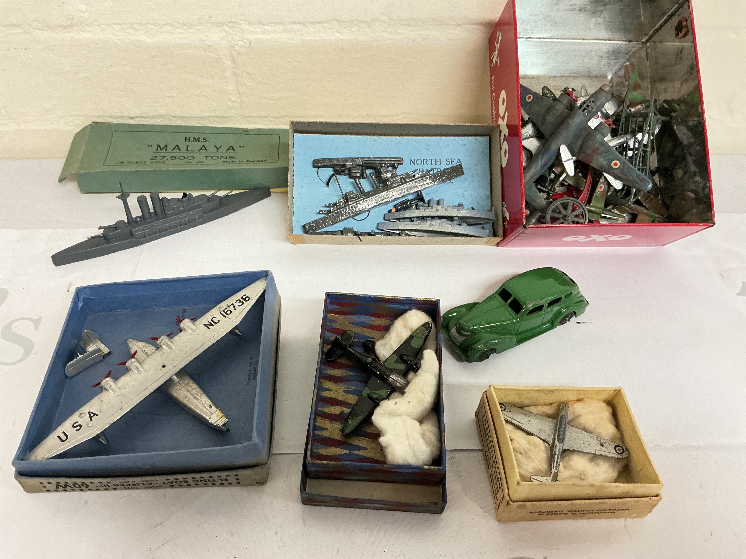 A Collection Of Various Boxed And Loose Diecast By Crescent And Dinky. No Reserve.