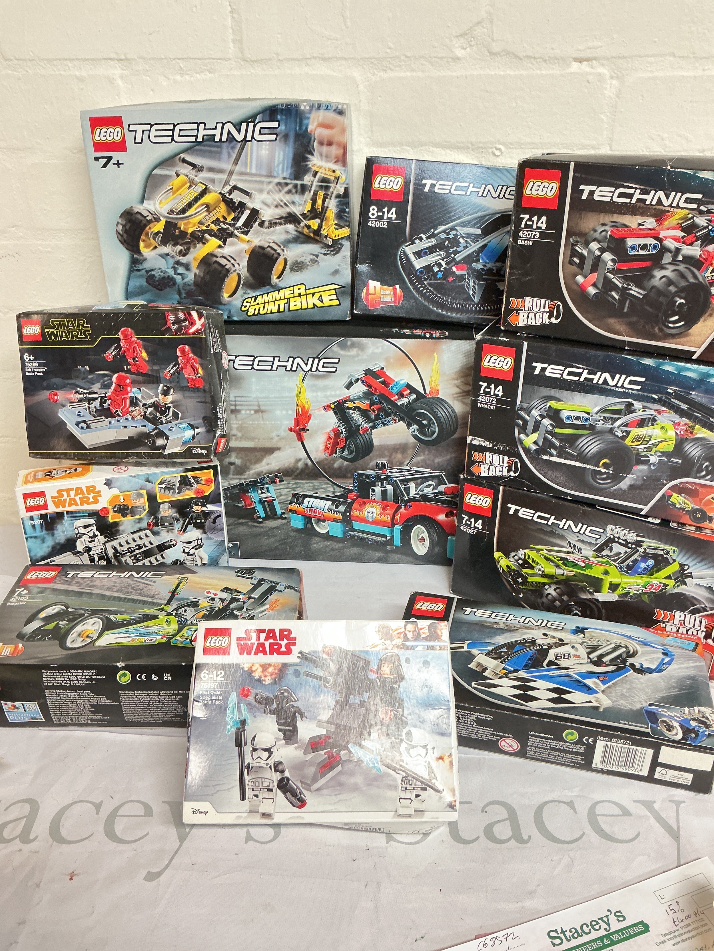 A Collection Of Boxed And Sealed Lego Including Star Wars And Technics. No Reserve.
