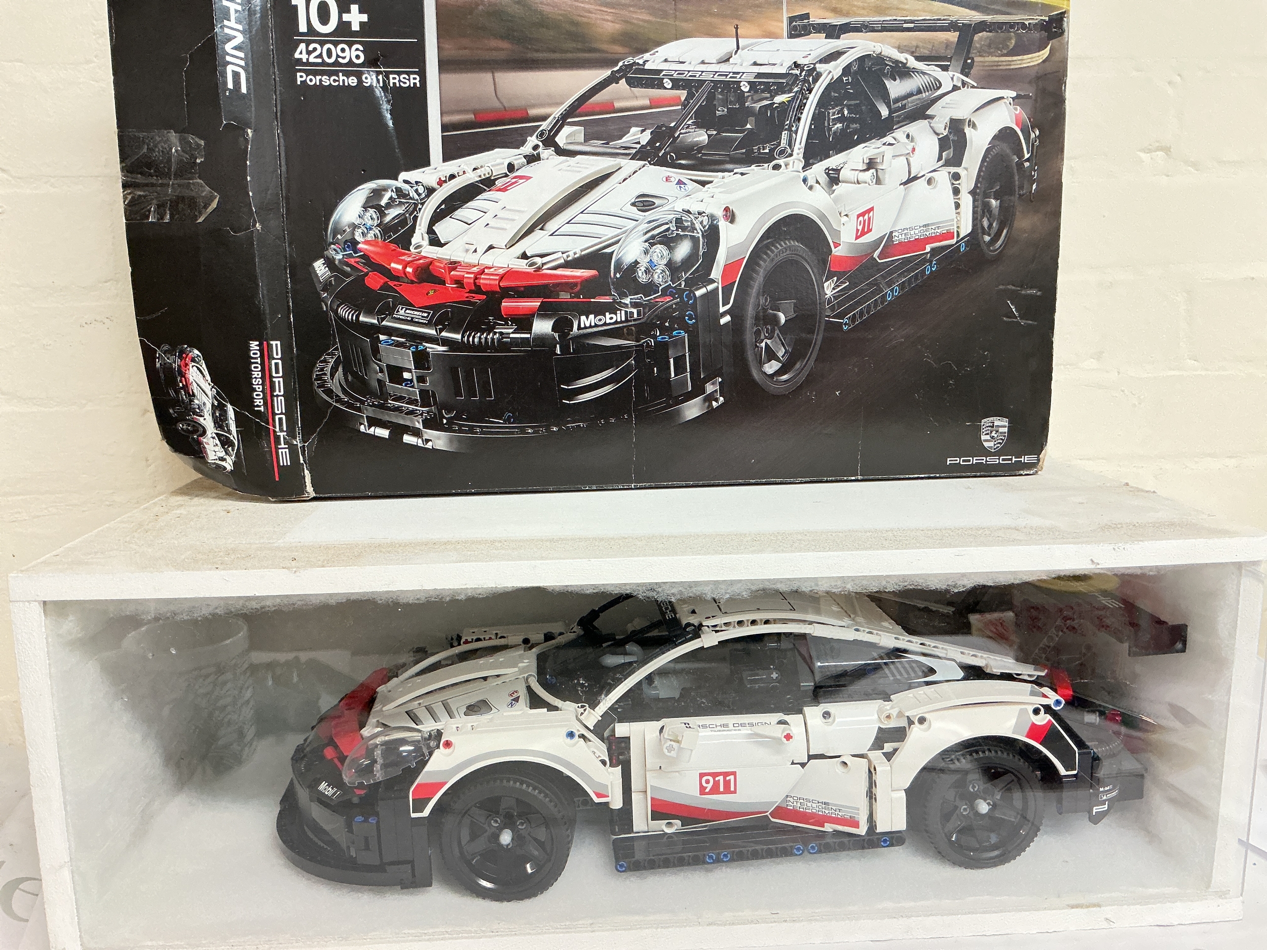 A Lego Technic Porsche 911 RSR #42096. With Boxes And Manuals. No Reserve. (2).