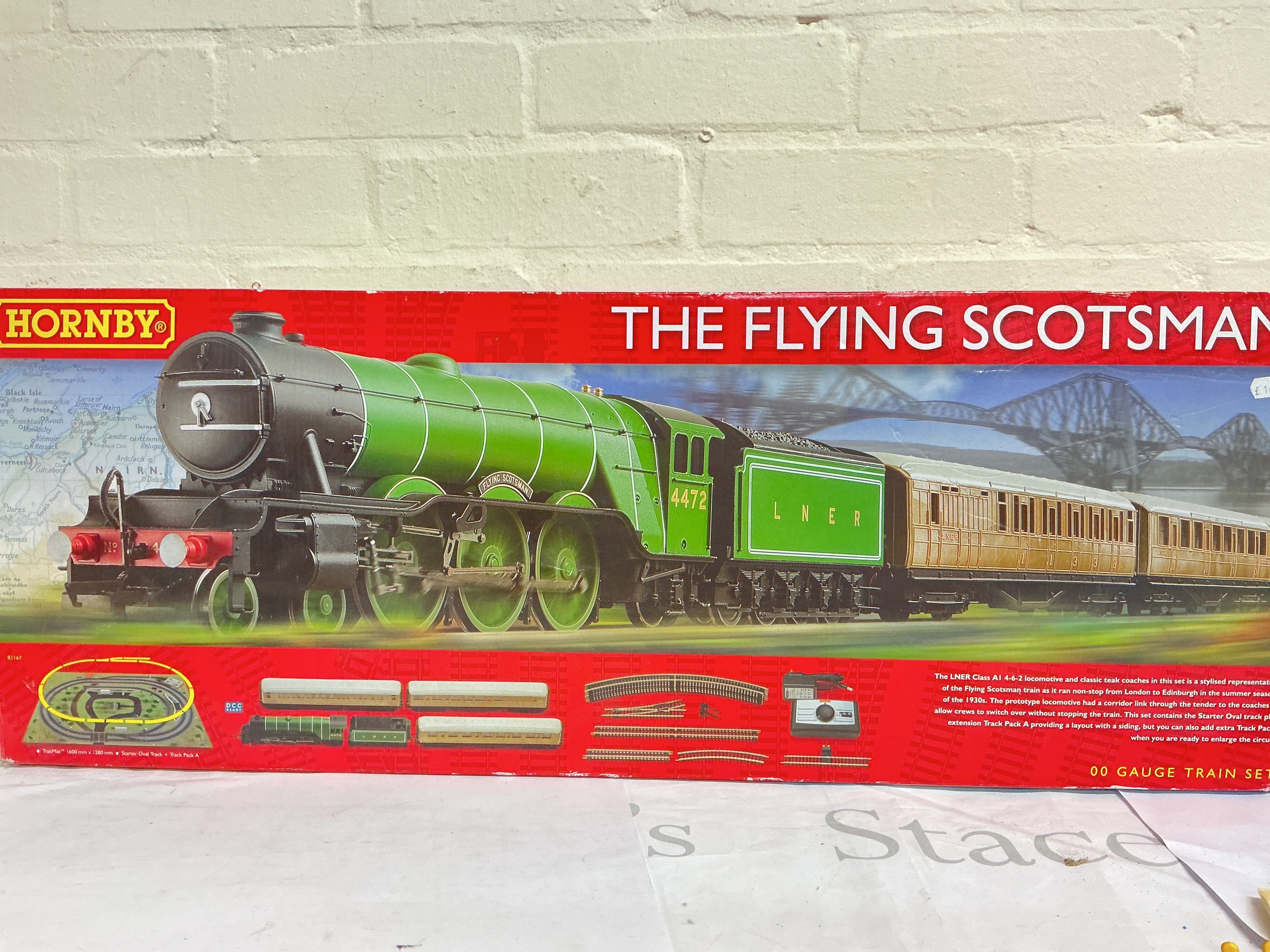 A Boxed Hornby 00 Gauge The Flying Scotsman #R1167. No Reserve.