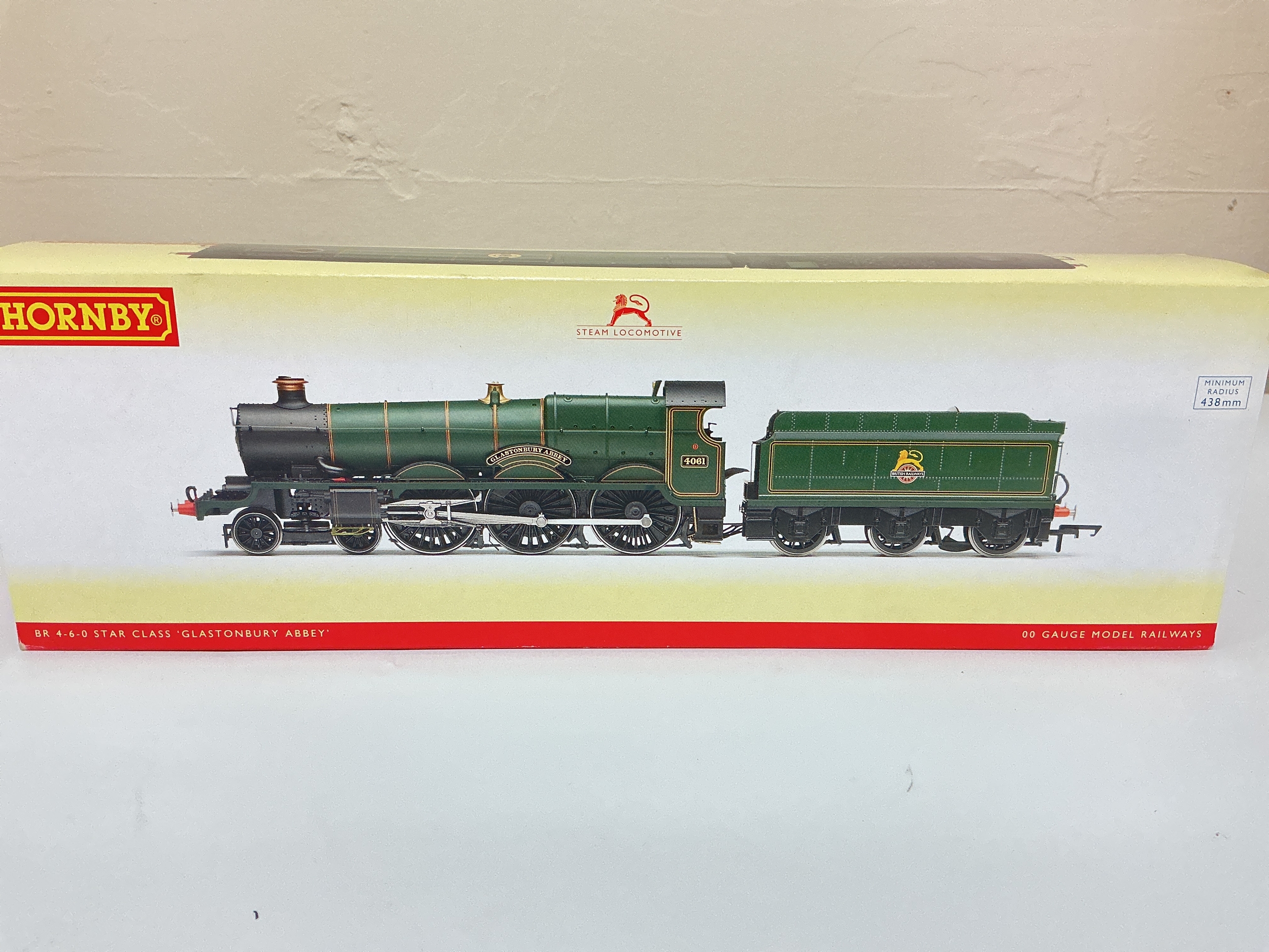 A Boxed Hornby 00 Gauge BR 4-6-0 Star Class Glastonbury Abby Loco. DCC Fitted . #R3167X
