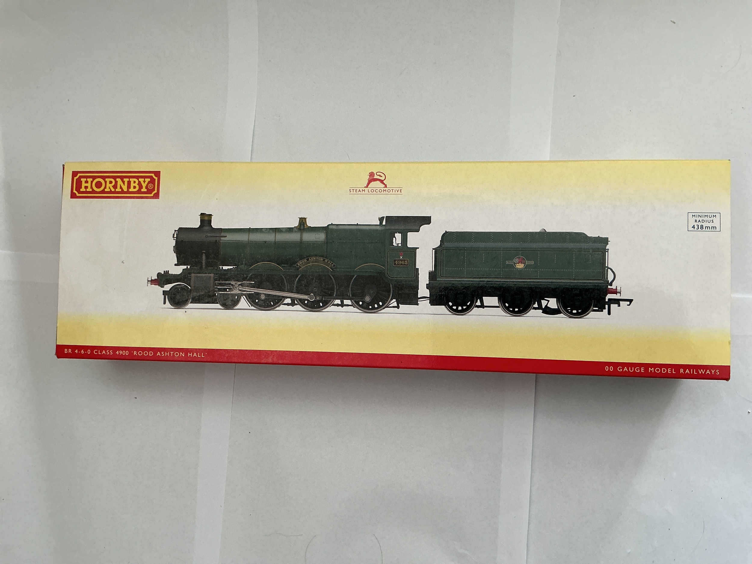A Boxed Hornby BR 4-6-0 Class 4900 Rood Ashton Hall 00 Gauge Locomotive. #R3205 DCC. No Reserve.