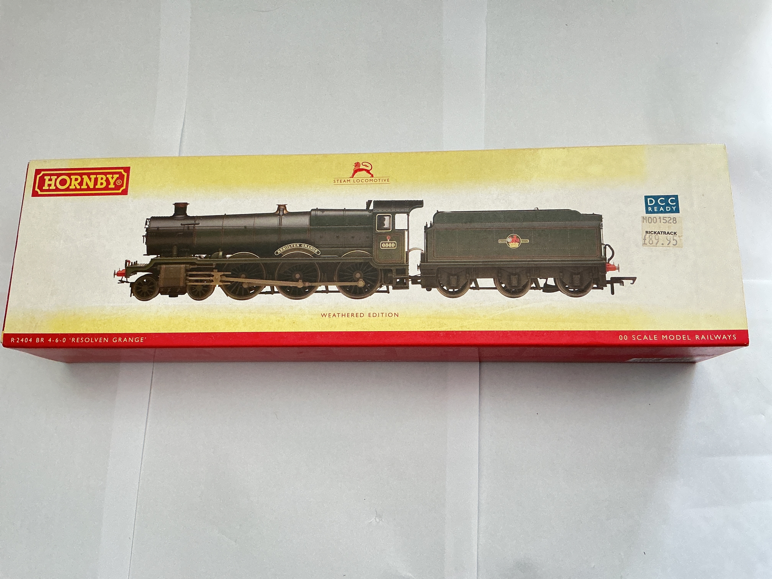 A Boxed Hornby BR Late 4-6-0 6800 Grange Class Resolven Grange 00 Gauge Locomotive. #R2404 DCC. No Reserve. 