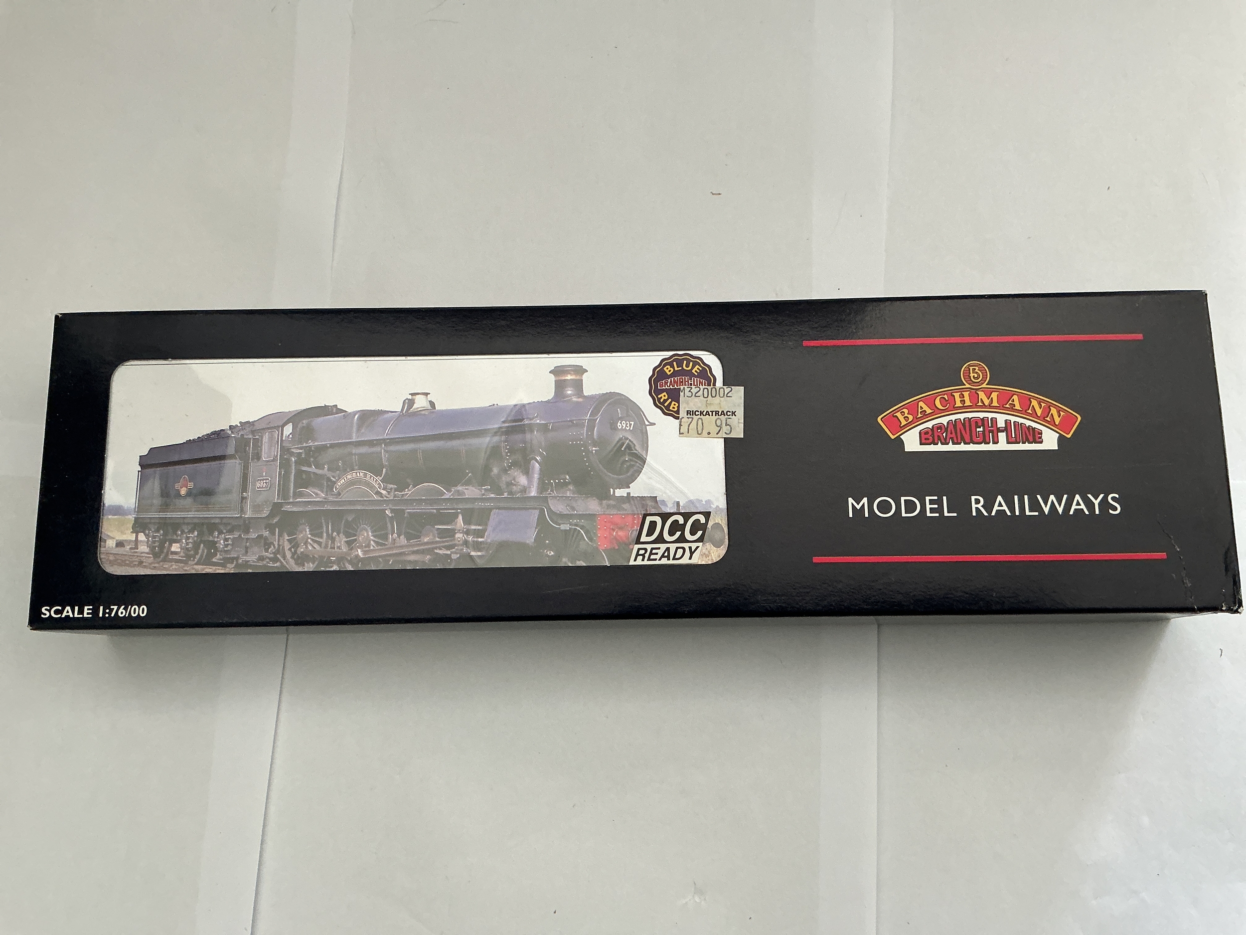 A Boxed Bachmann Branch-line 5960 Saint Edmund Hall BR Black Early Emblem 00 Gauge Locomotive. 32-002 DCC. No Reserve.