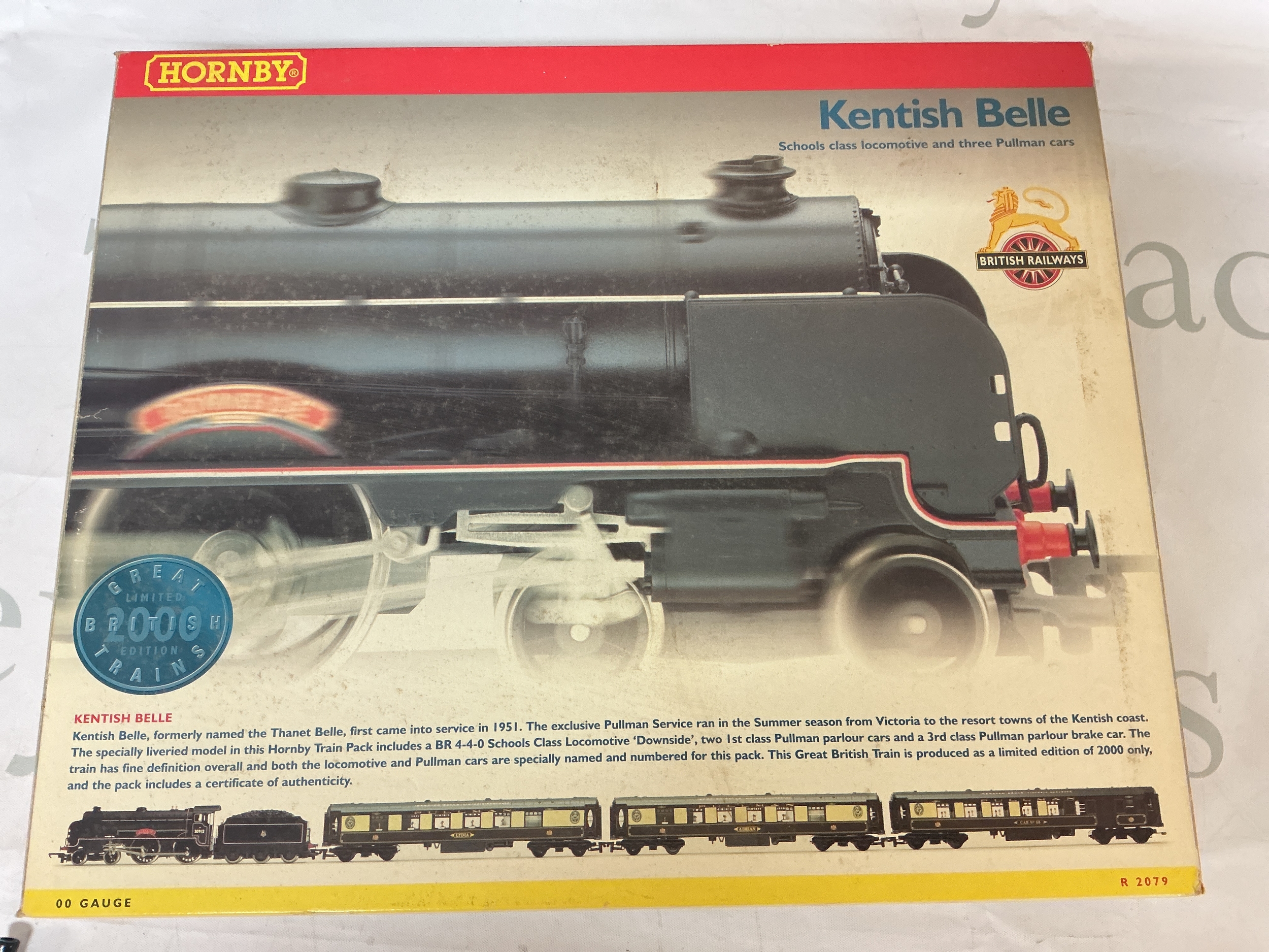 A Boxed Hornby 00 Gauge Kentish Belle Set #RR2079. No Reserve.