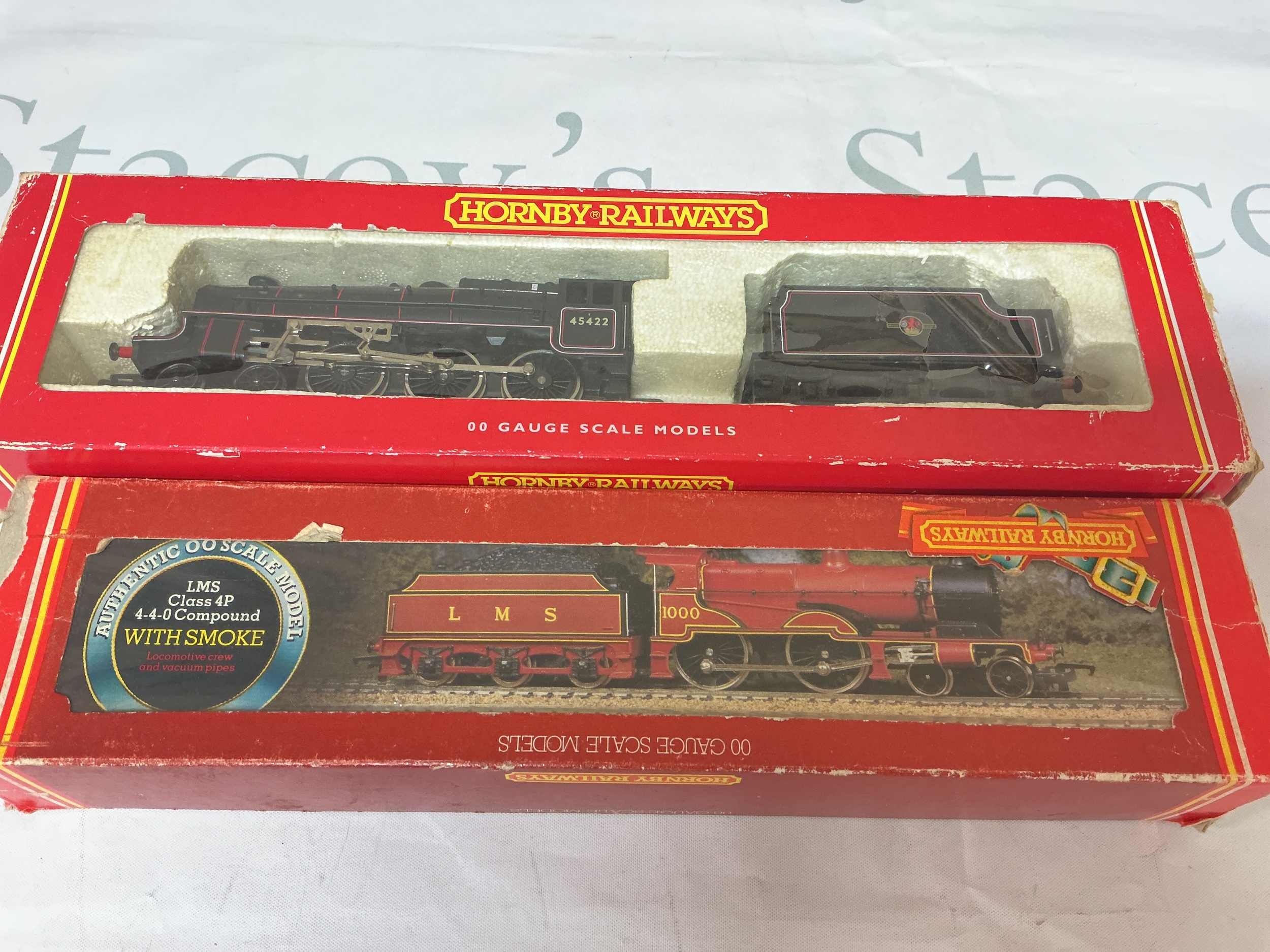 2 X Boxed Hornby 00 Gauge Locomotives, Including A BR 4-6-0 Locomotive Class 5 #R.292 And IMS Class 4P 4-4-0 Compound. No Reserve.