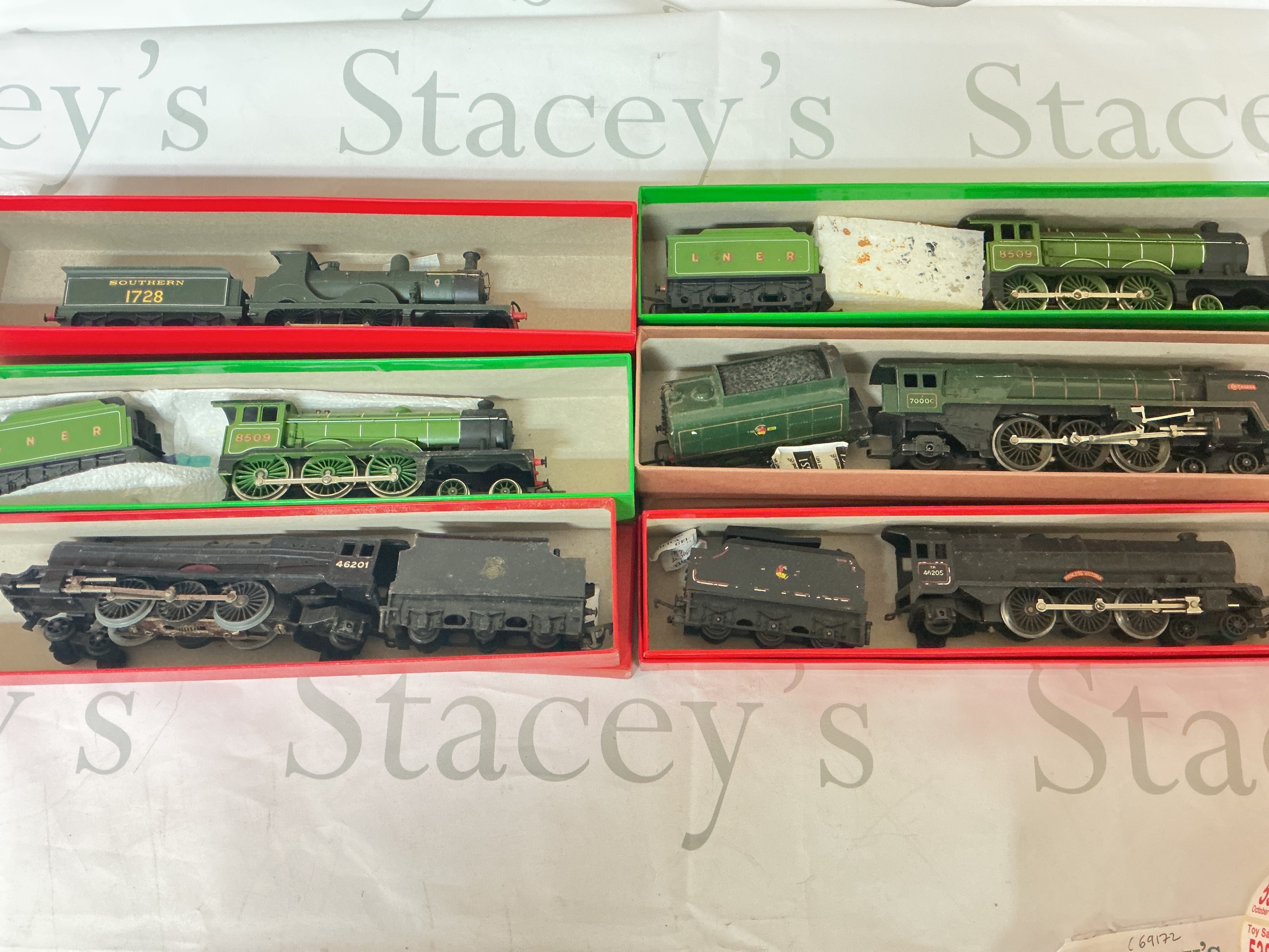 6 X 00 Gauge Locomotives, Including Hornby Etc. No Reserve.