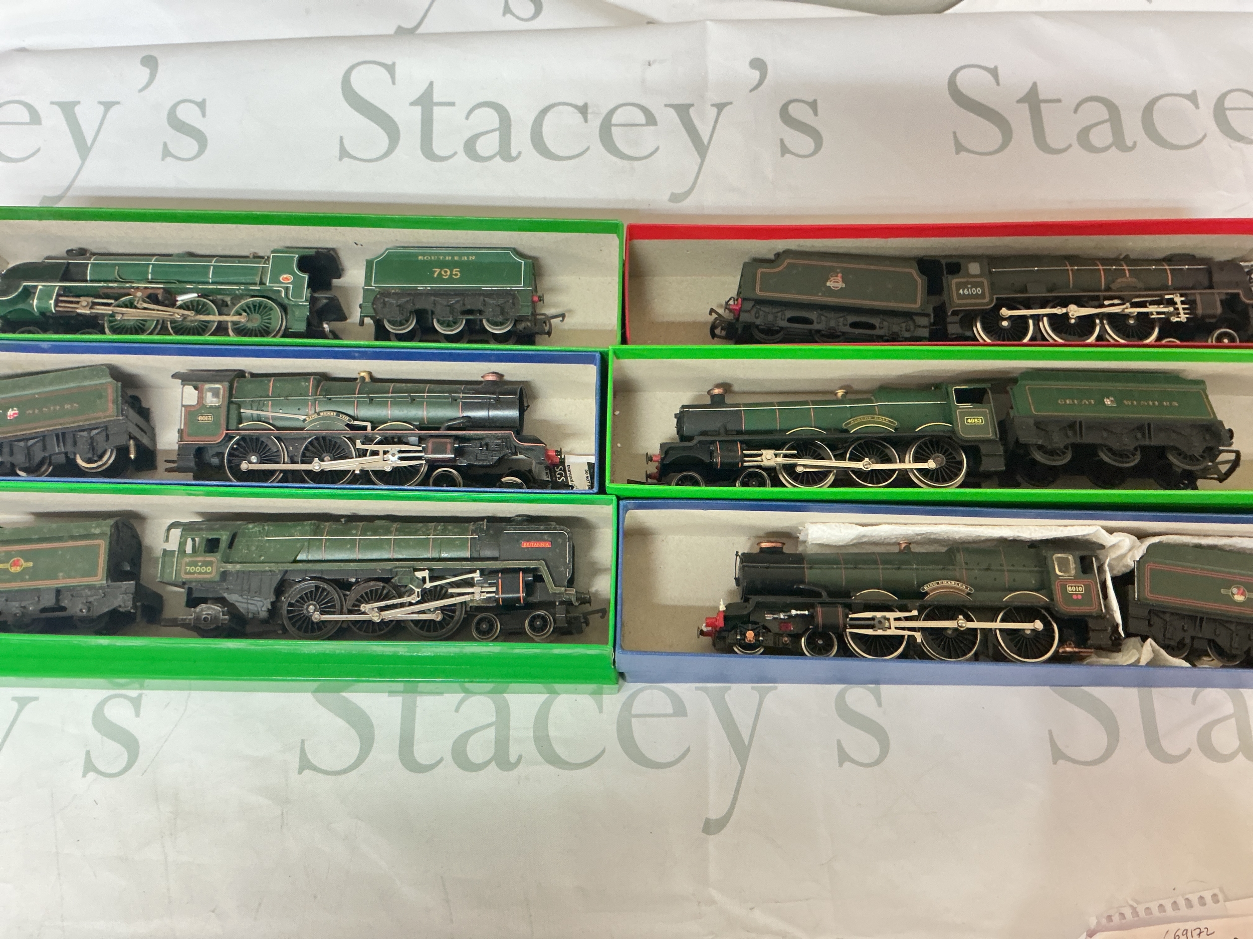 6 X 00 Gauge Locomotives Including Tri-Ang, Hornby, Etc. No Reserve.