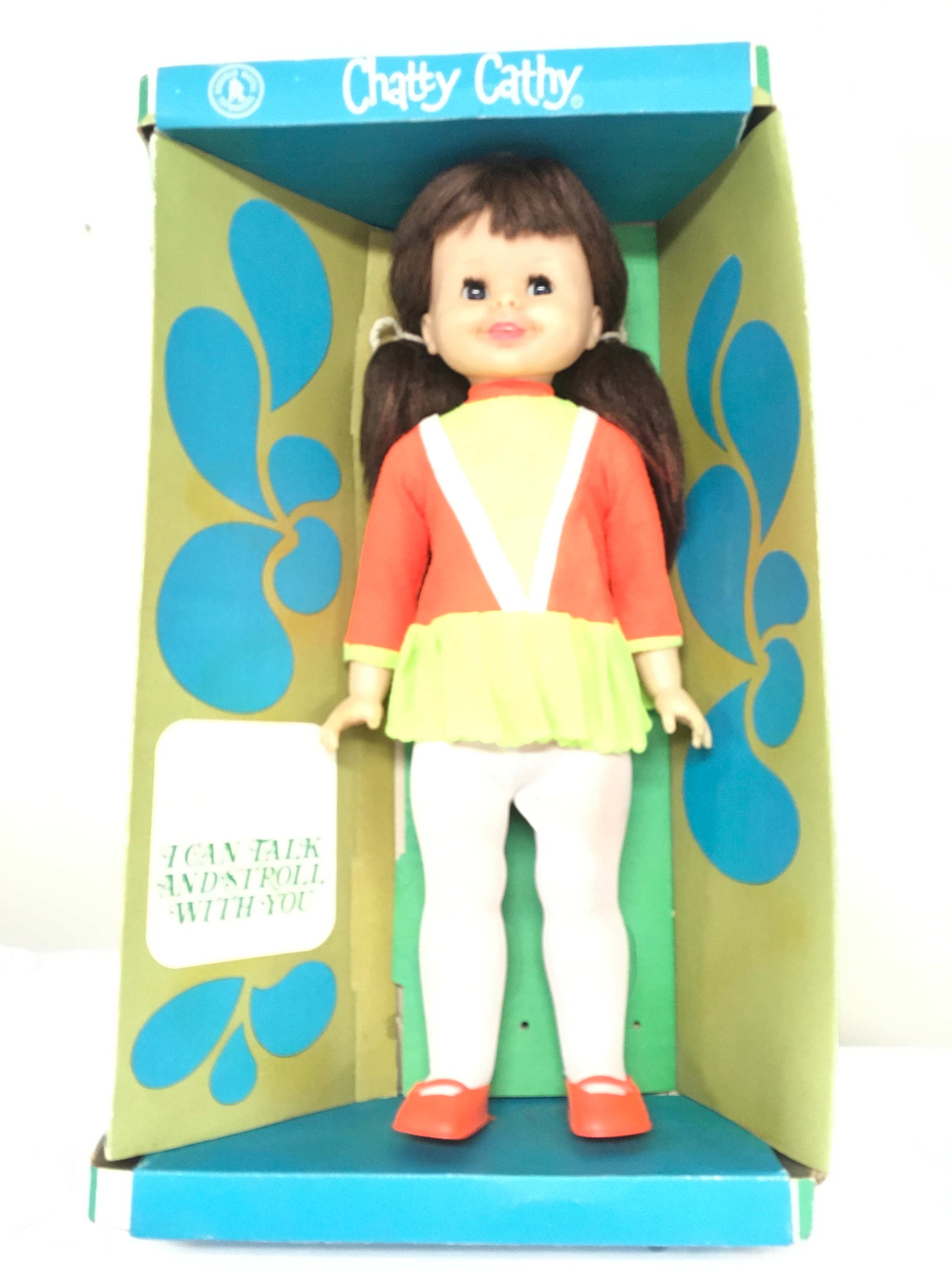 A Boxed Vintage Mattel Rosebud Toymakers Chatty Cathy Doll. No Reserve.