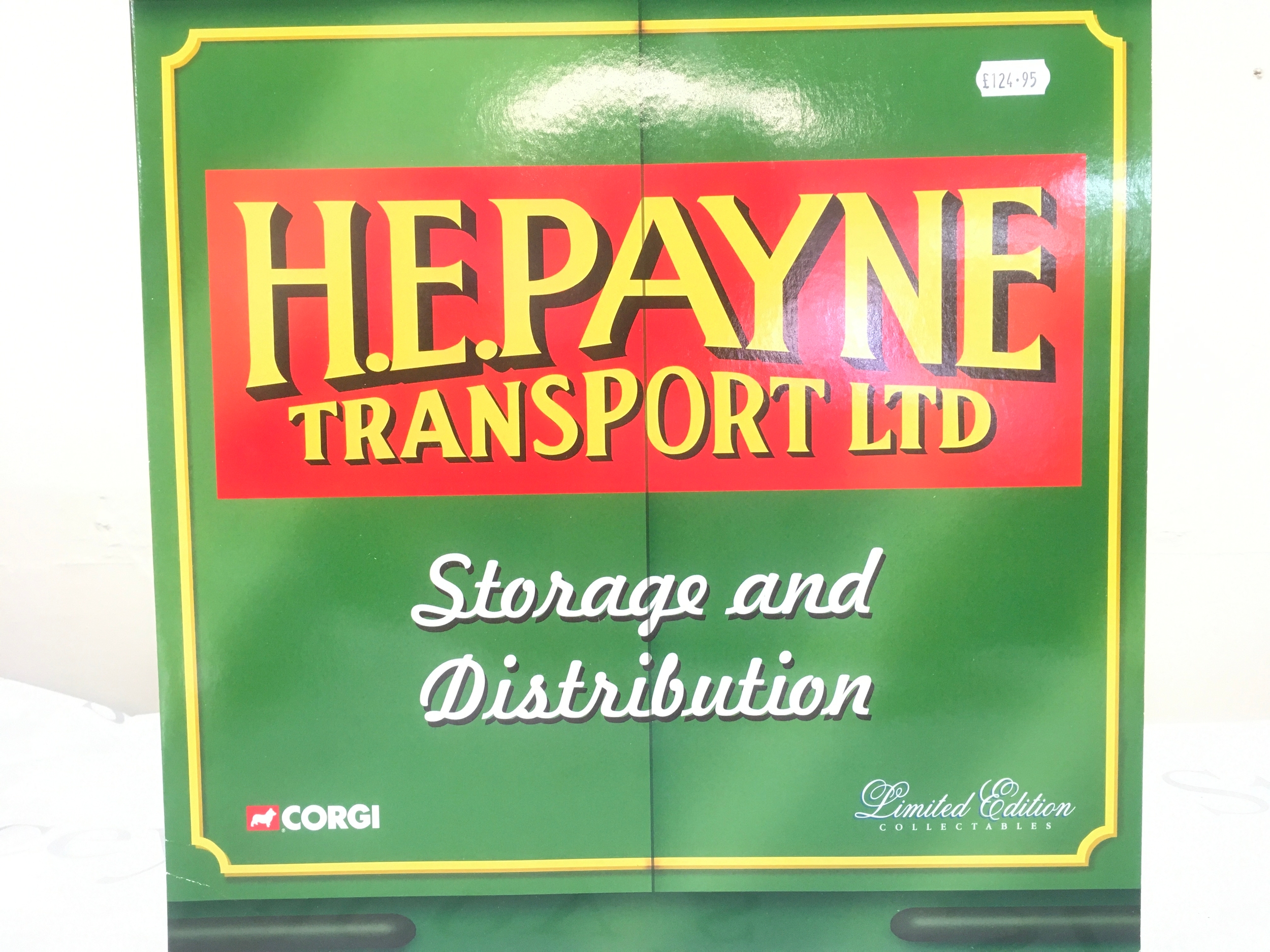 A Boxed Corgi H.E. Payne Storage And Distribution Set #CC99147.